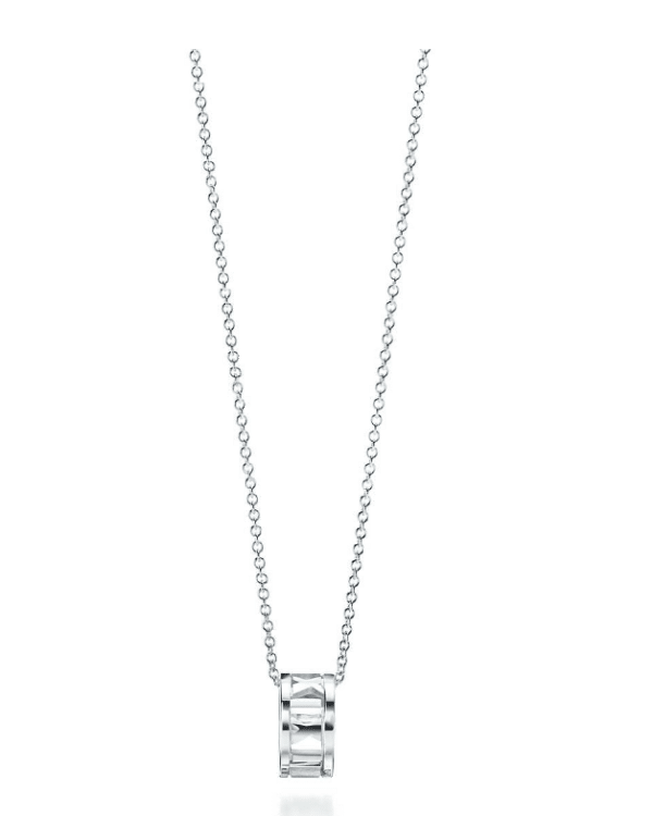 Tiffany Atlas Stylish Open Pendant Necklace Fashion Style Lady Jewelry US Sale GRP09768