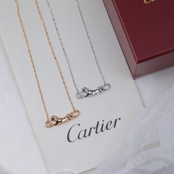 Panthere De Cartier Necklace N7424217 White Gold/Rose Gold