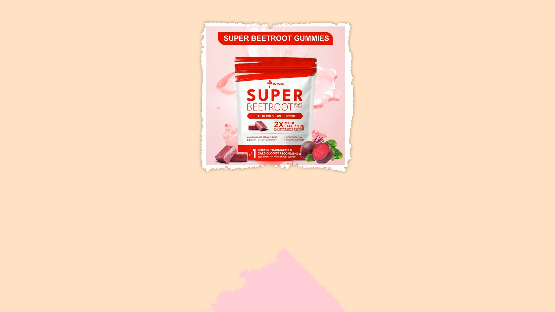 Super Beetroot Heart Chews