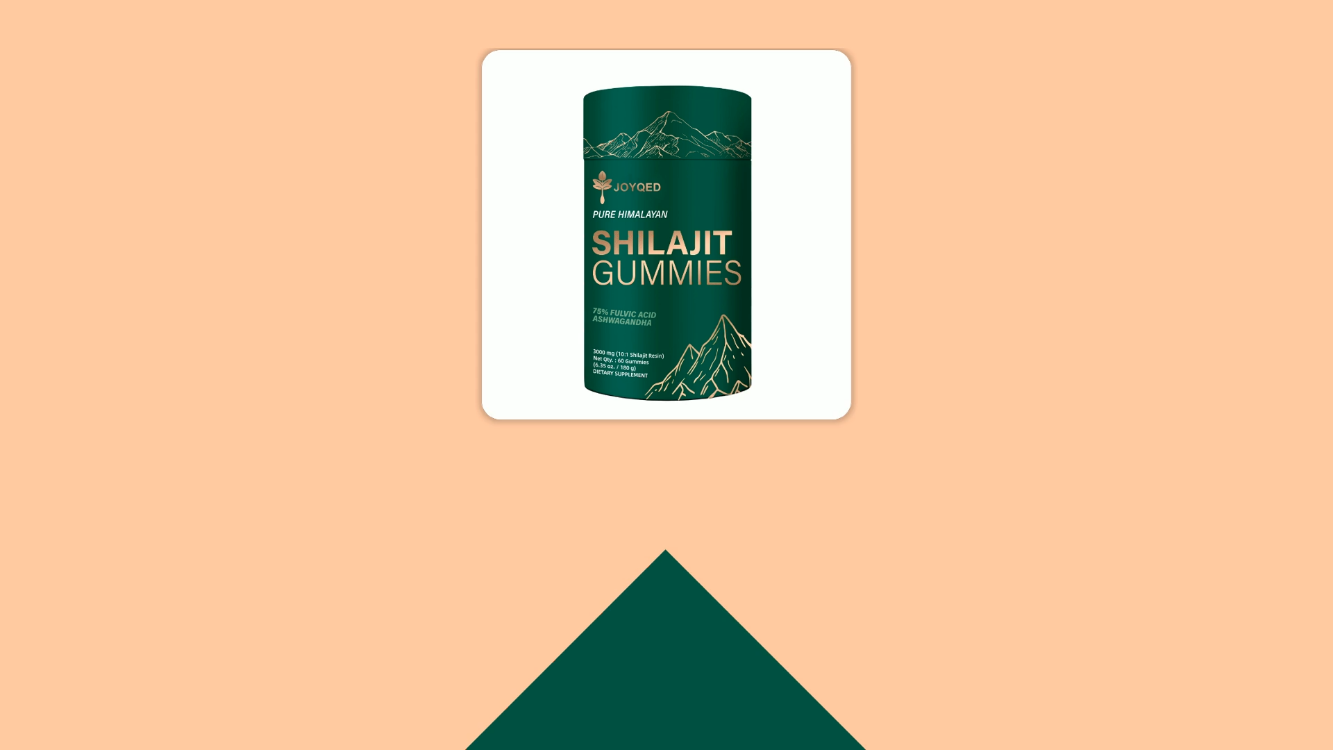 Himalayan Shilajit Gummies 3000mg With Ashwagandha