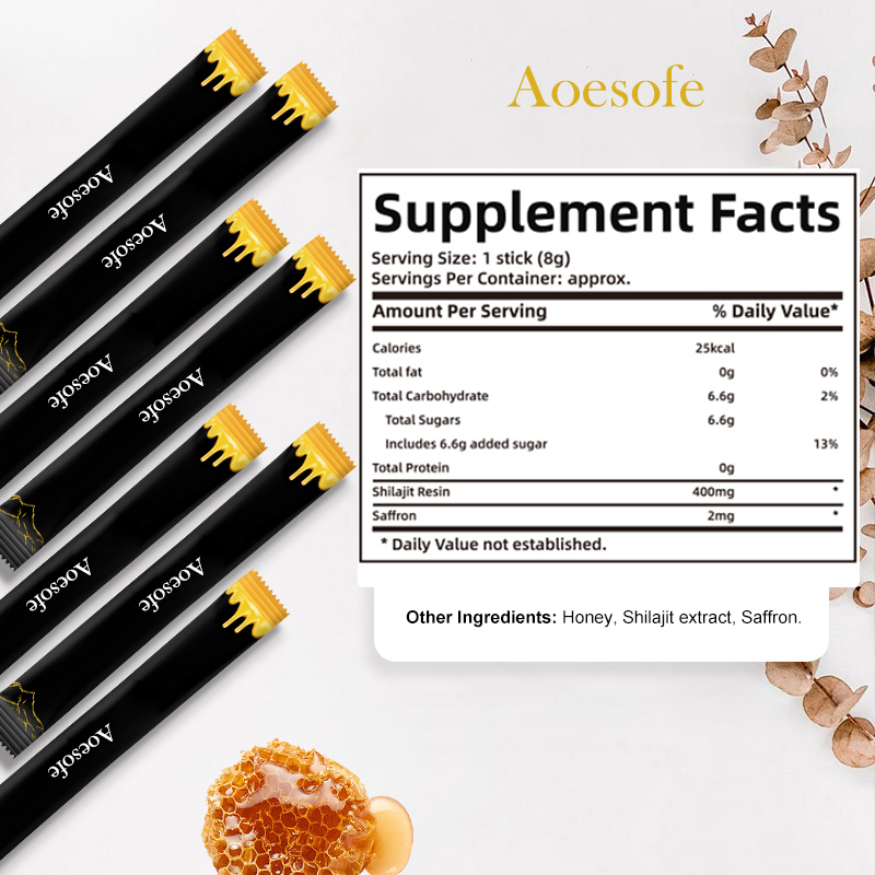 Shilajit Honey Sticks