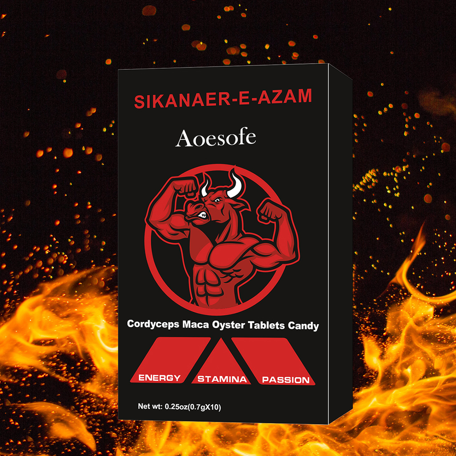 Cordyceps Maca Oyster Extract Candy Tablets