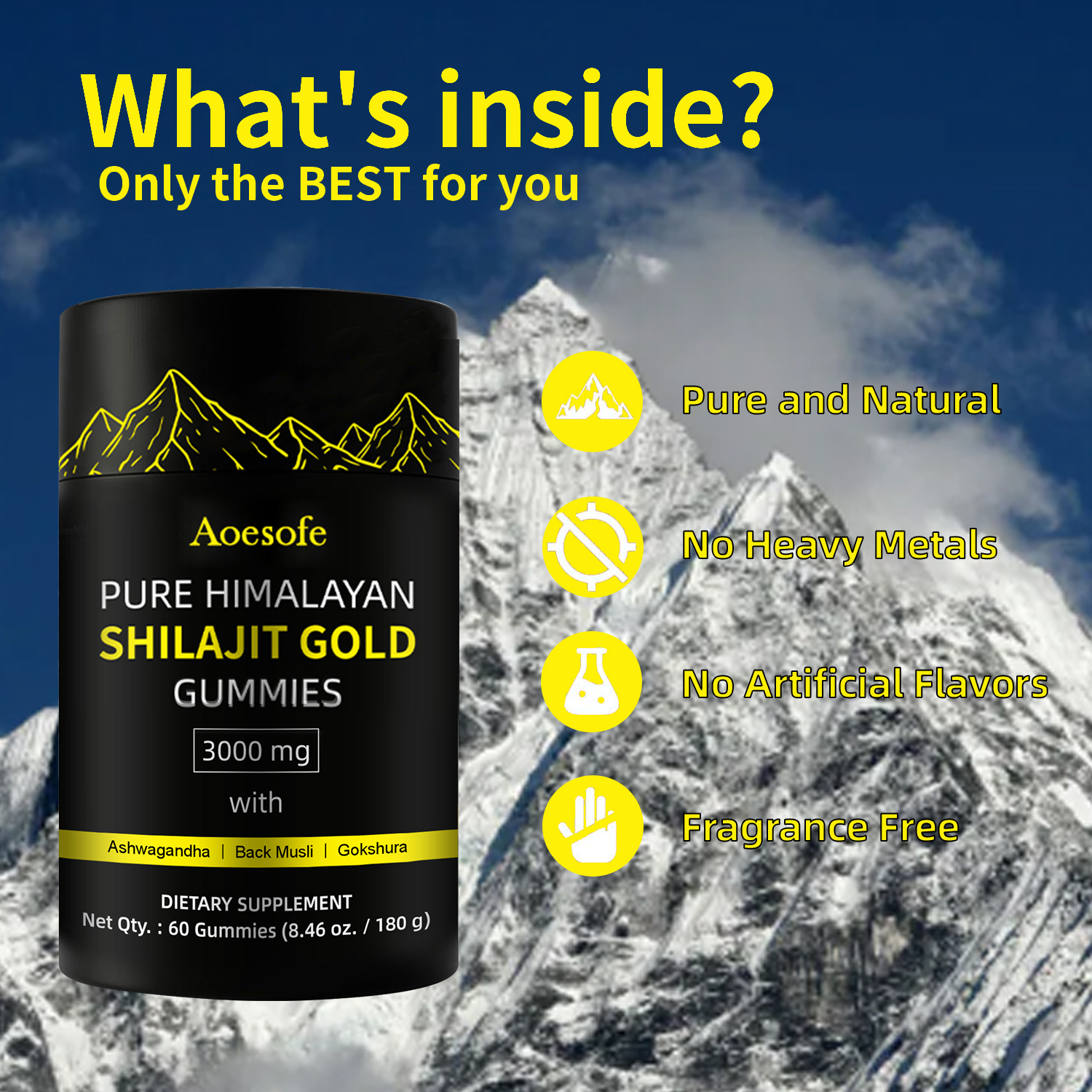 Aoesofe Shilajit Gummies