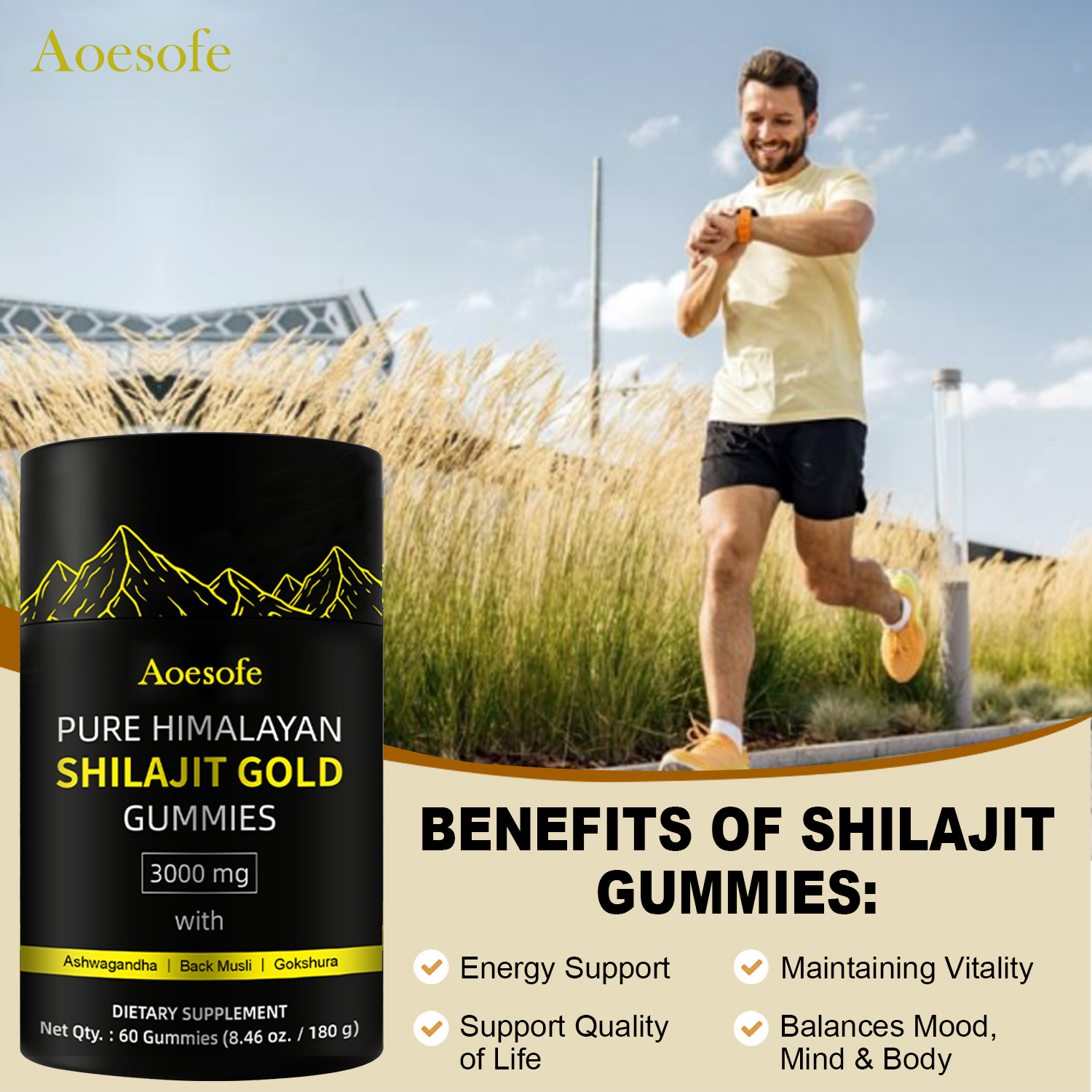 Aoesofe Shilajit Gummies