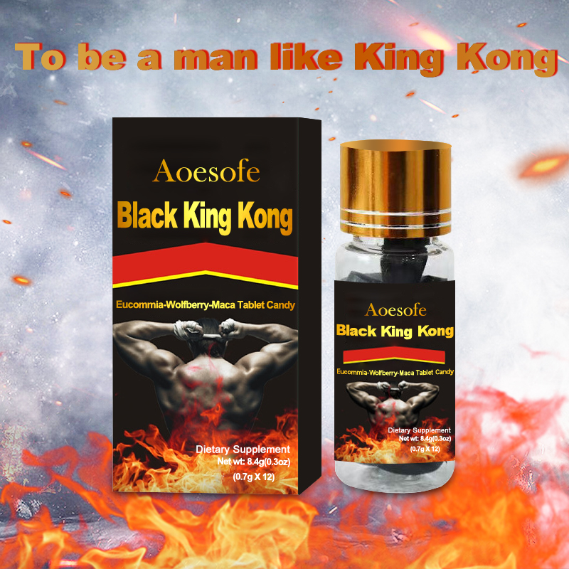 Eucommia-Wolfberry-Maca Tablet Candy, Specially Designed For Male Power, Natural Herbal Ingredients, Contains Essence Of Eucommia-Wolfberry-Maca, Support Male Power, Mood, Mind & Balance, Suitable For Parties, Dates, Fatigue -12 Tablets/Pack