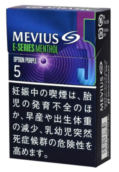 Mevius E-series Menthol Option Purple 5 (Japan)