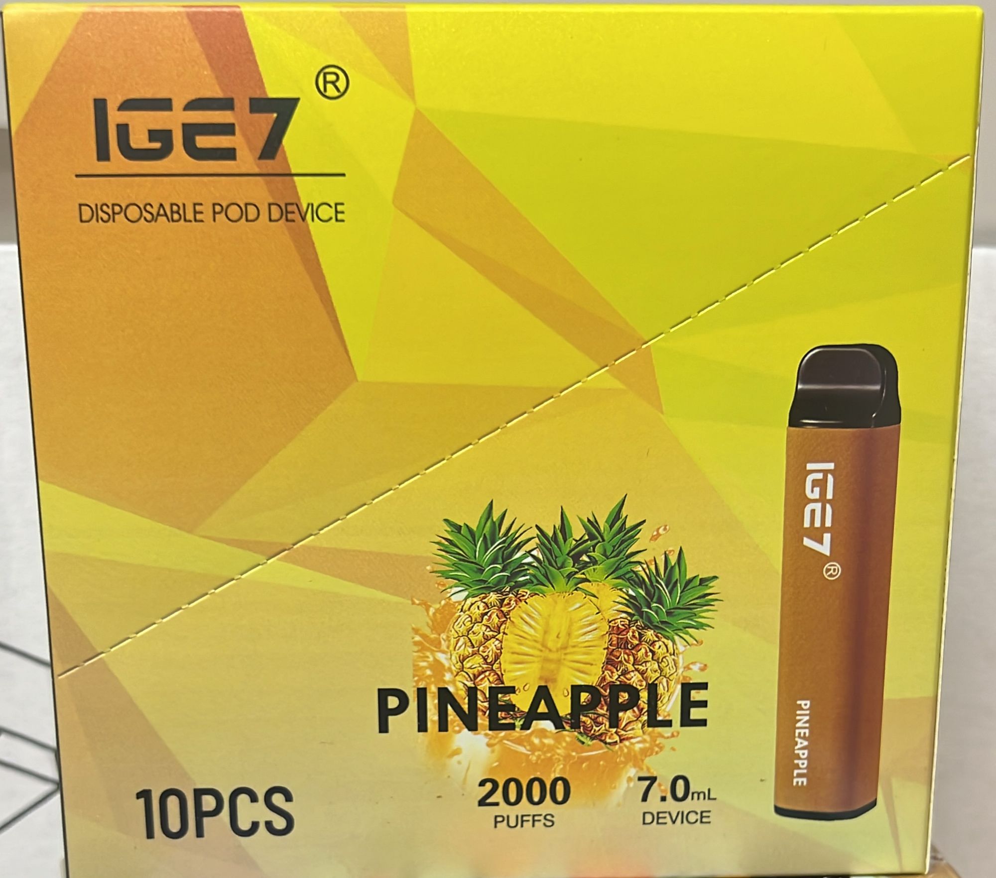 IGE7 e-cigarette 2000 puffs 【Multiple Flavors - Randomly Shipped】