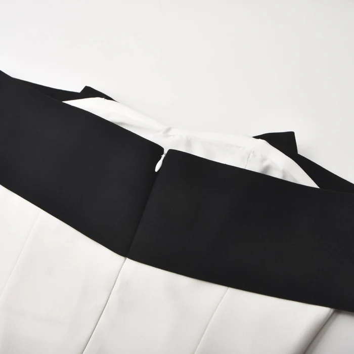 bowknot detail mini dress