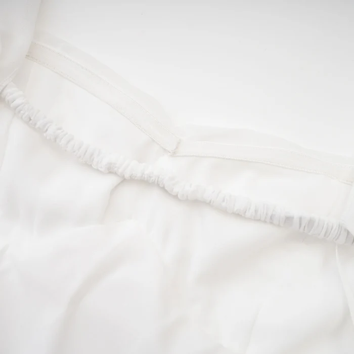 Mariah white chiffon ruffle halter neck maxi dress