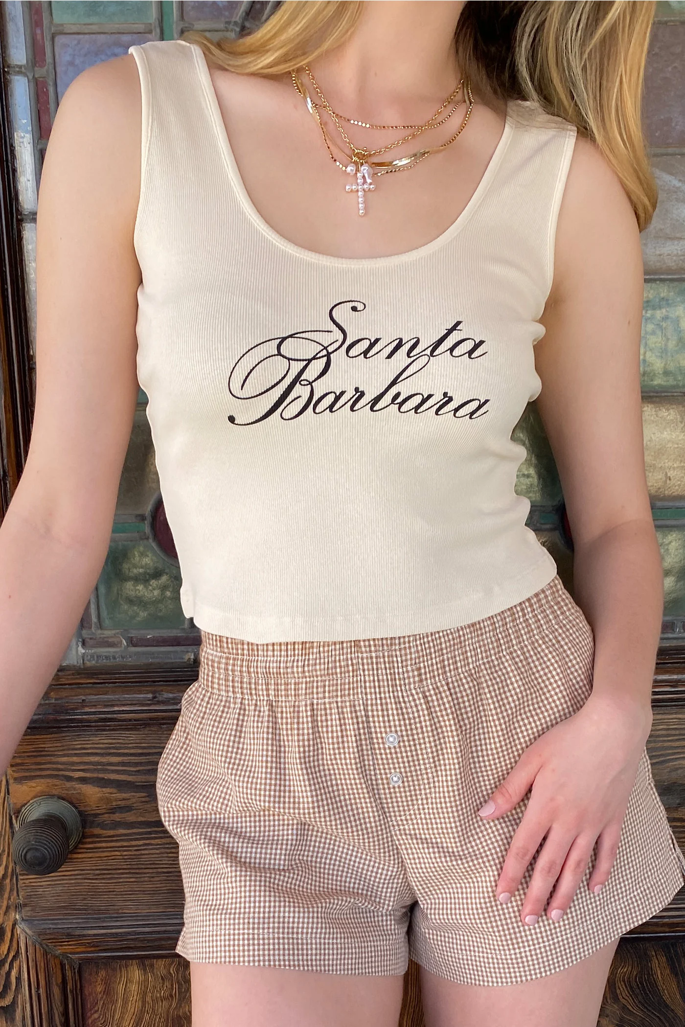 Santa Barbara Graphic Tank Top