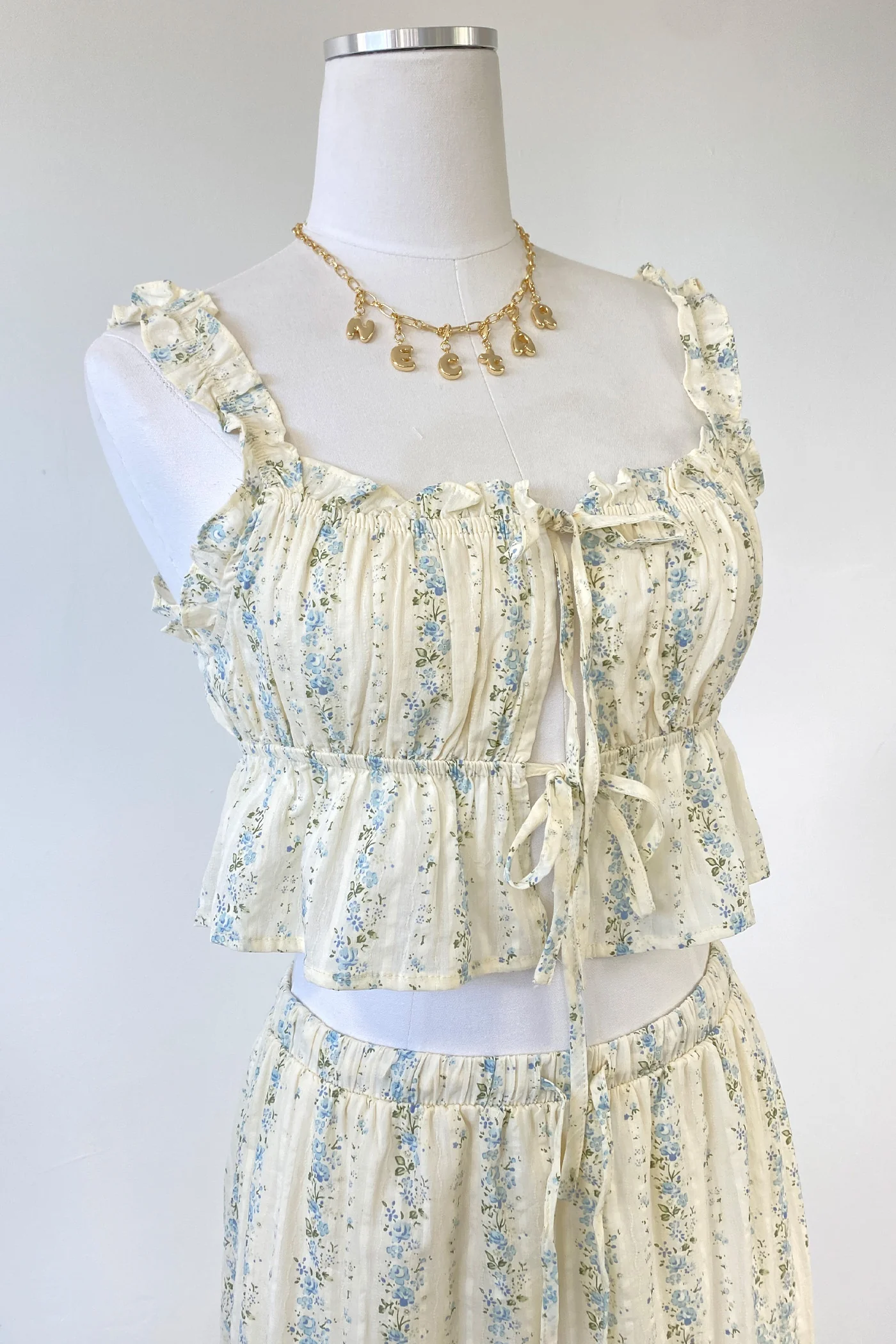 Ruffled Babydoll Top