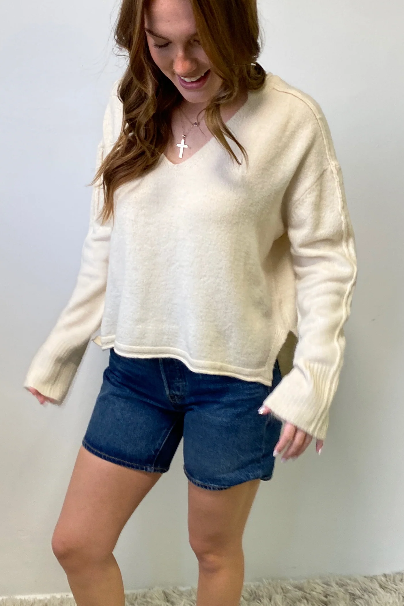 Knit Crop Sweater