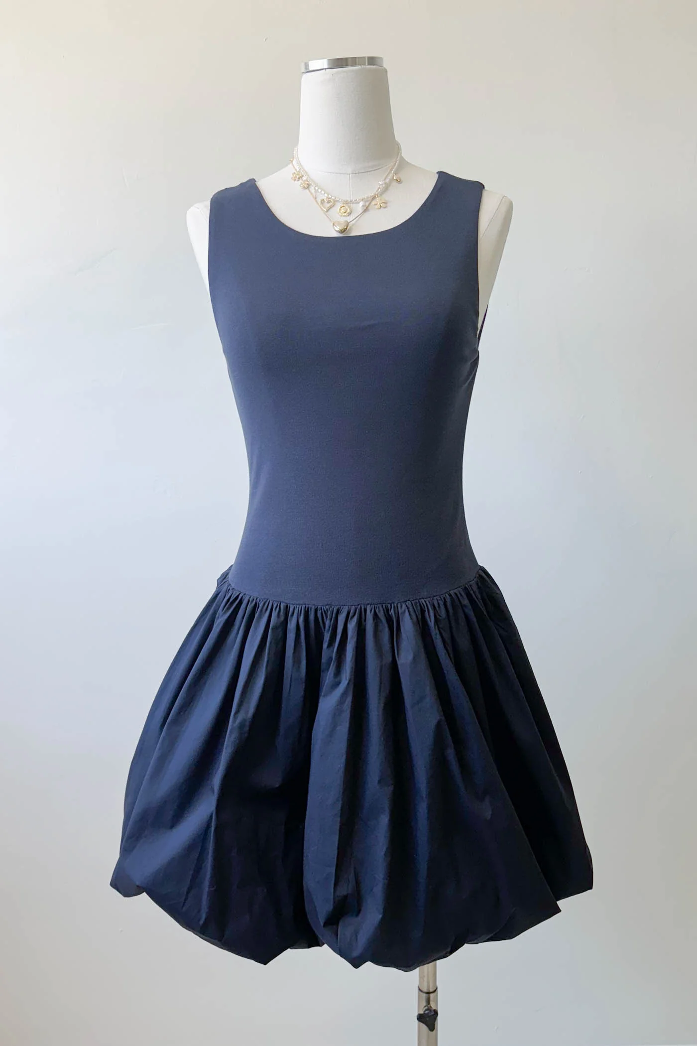 Sleeveless Balloon Dress by For Good