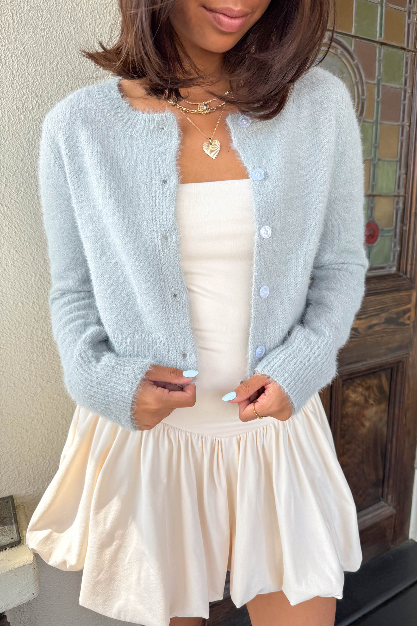 Knit Button Cardigan