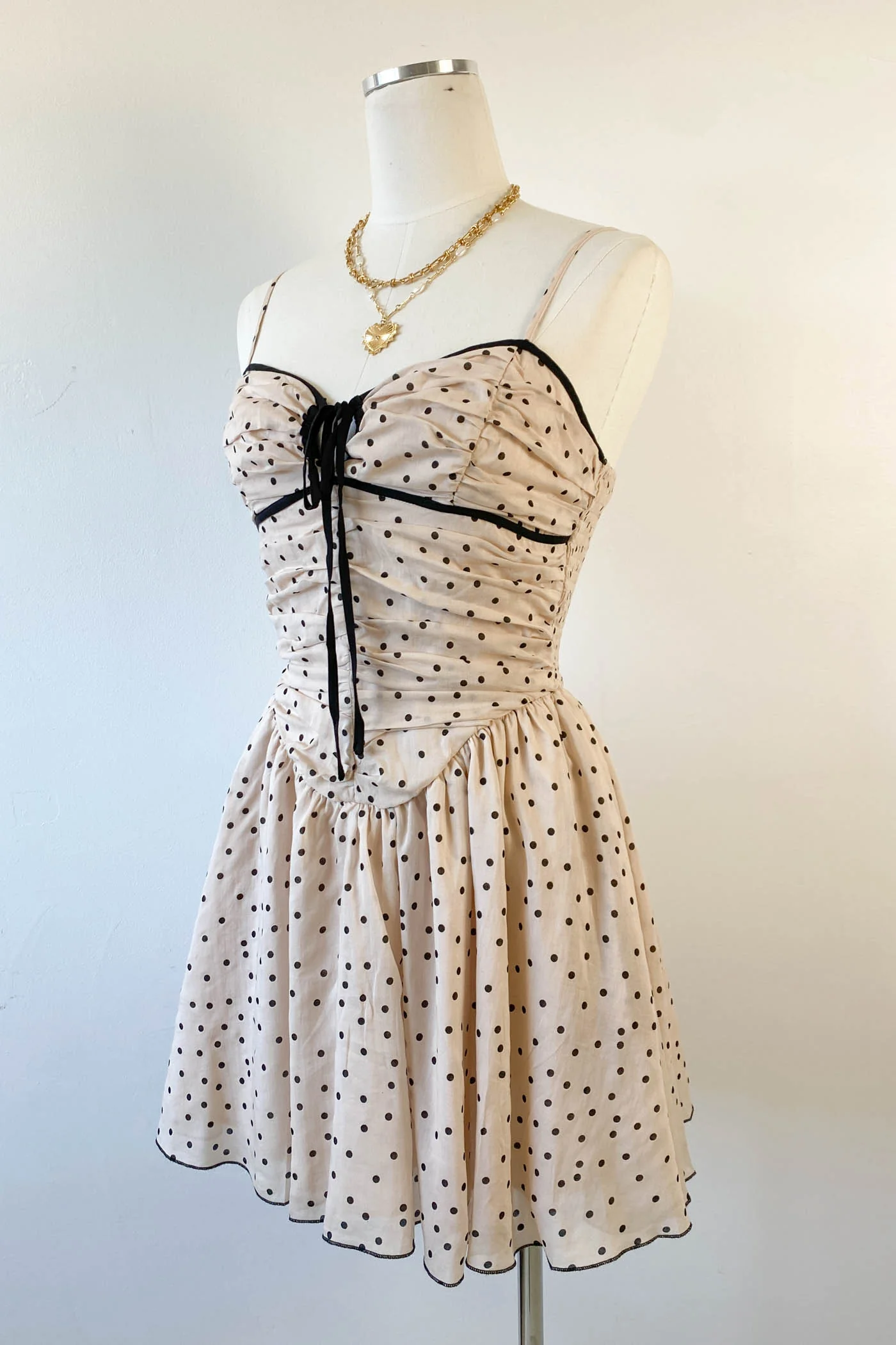 Swiss Dot Cami Dress