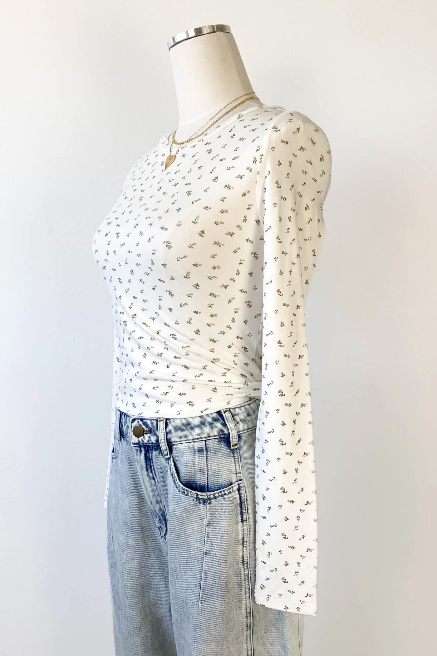 Floral Long Sleeve Top