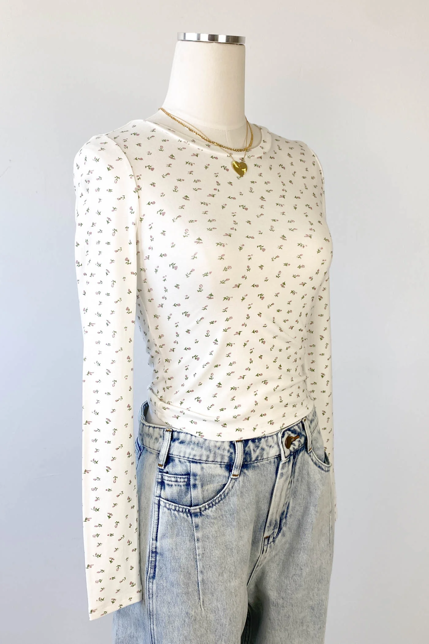 Floral Long Sleeve Top