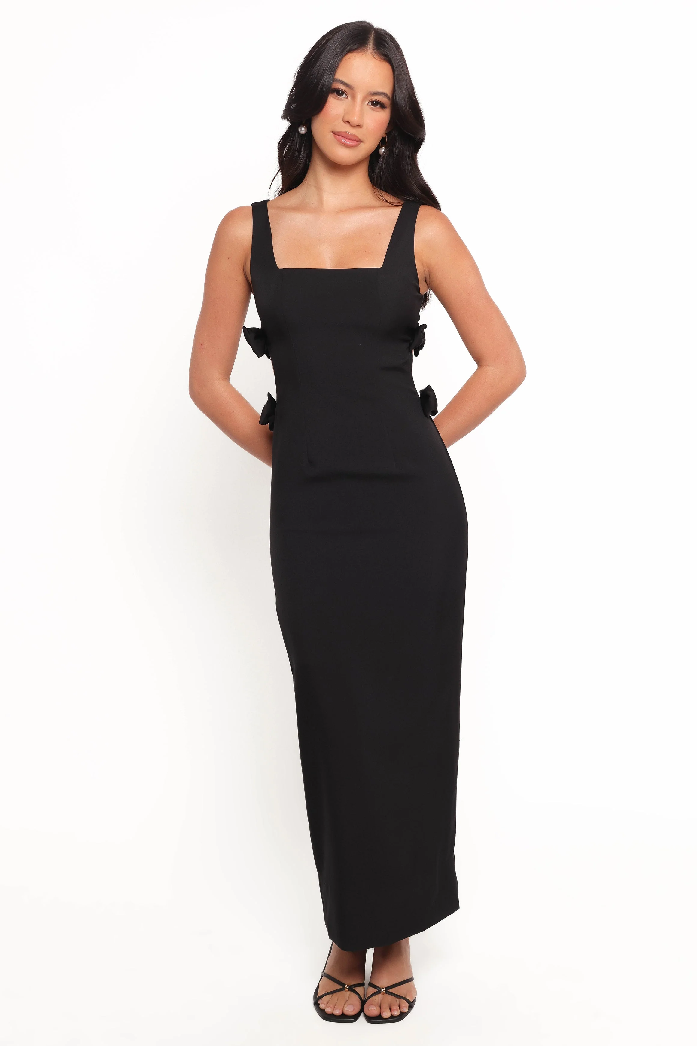 Sadie Midi Dress - Black