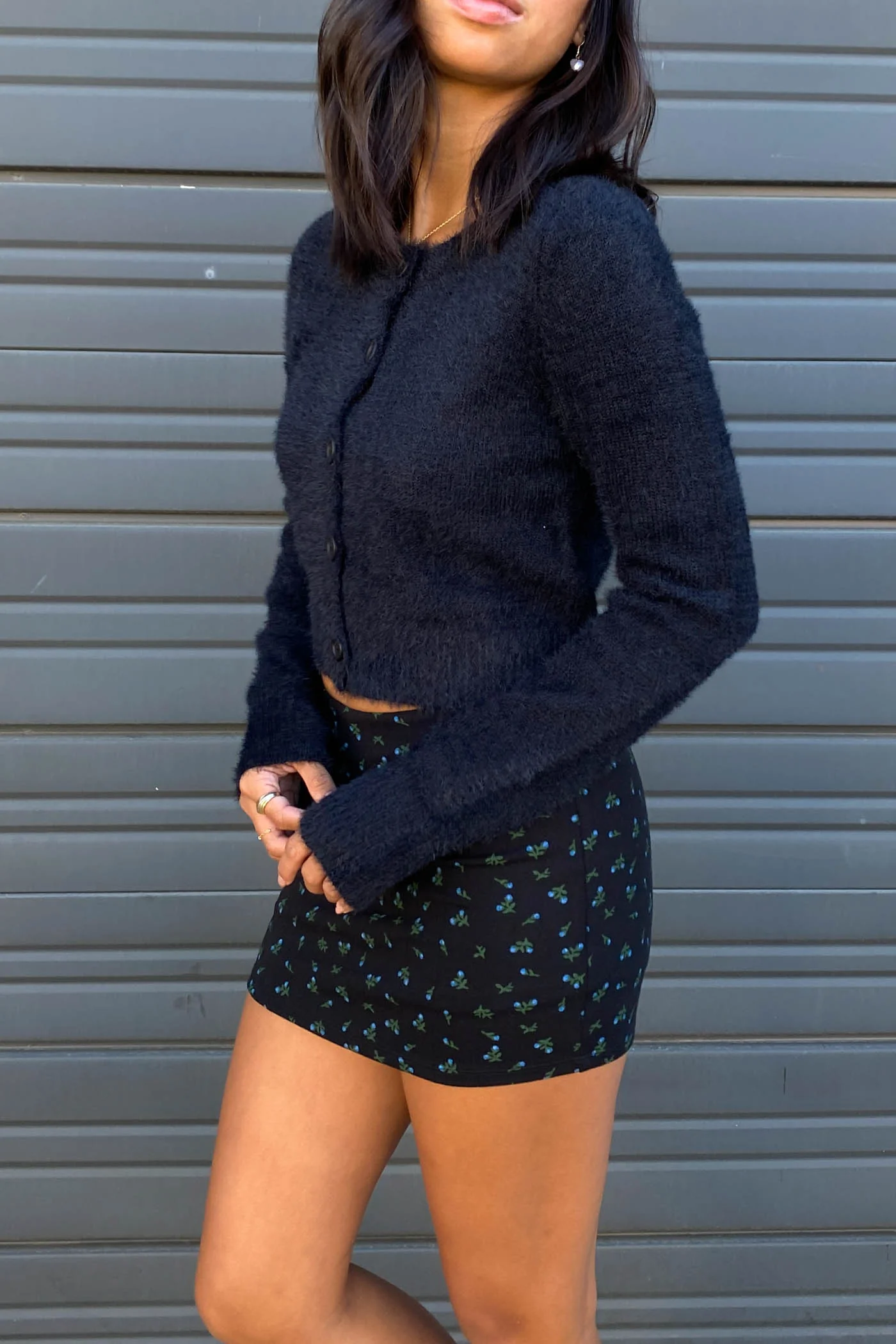 Knit Button Cardigan