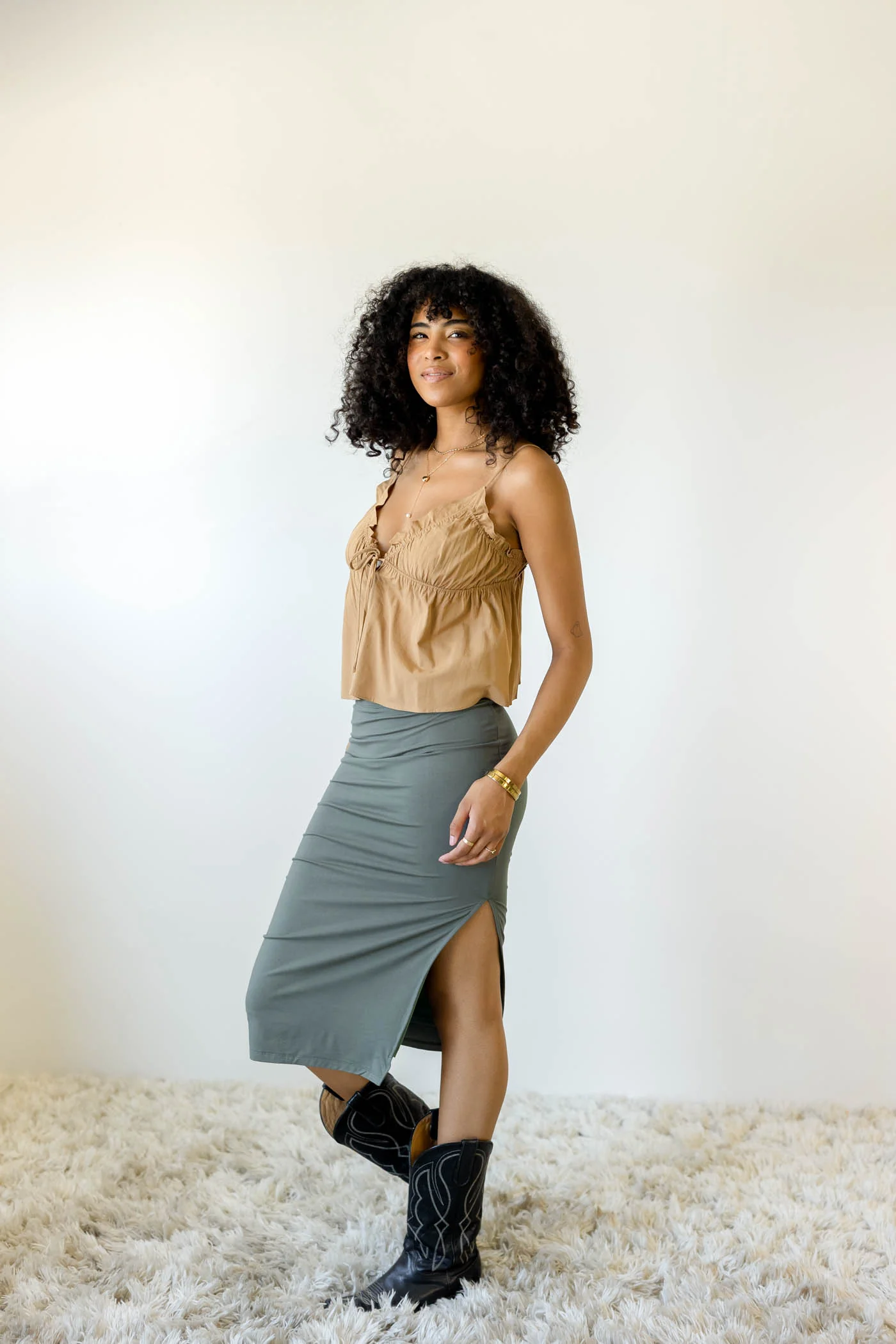 Basic Midi Skirt
