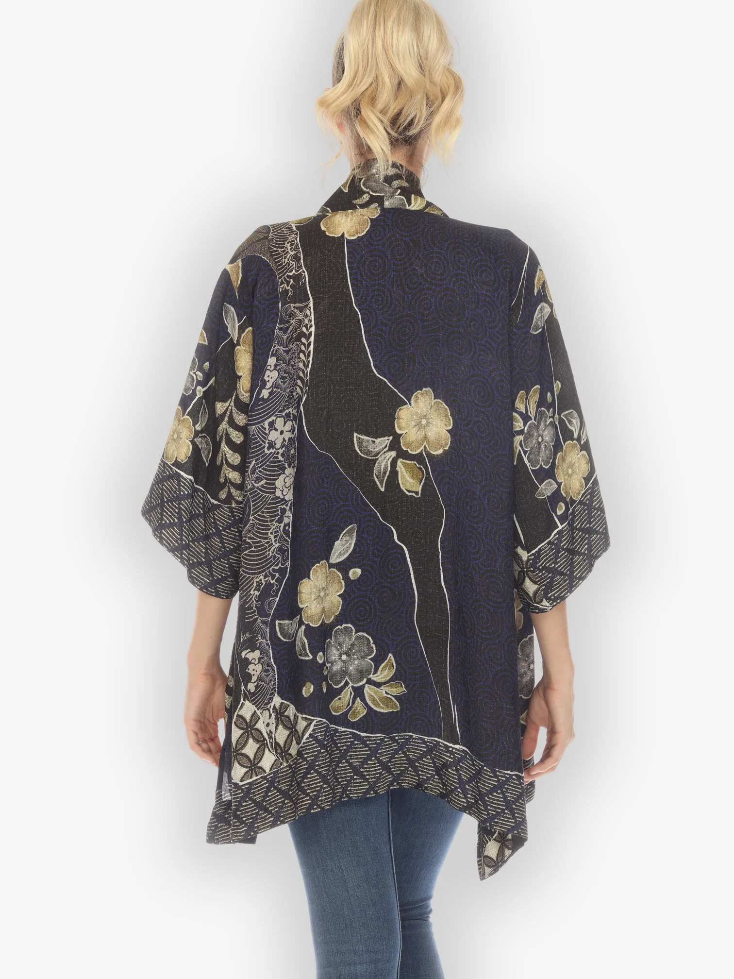 Japanese Kimono Silk Top