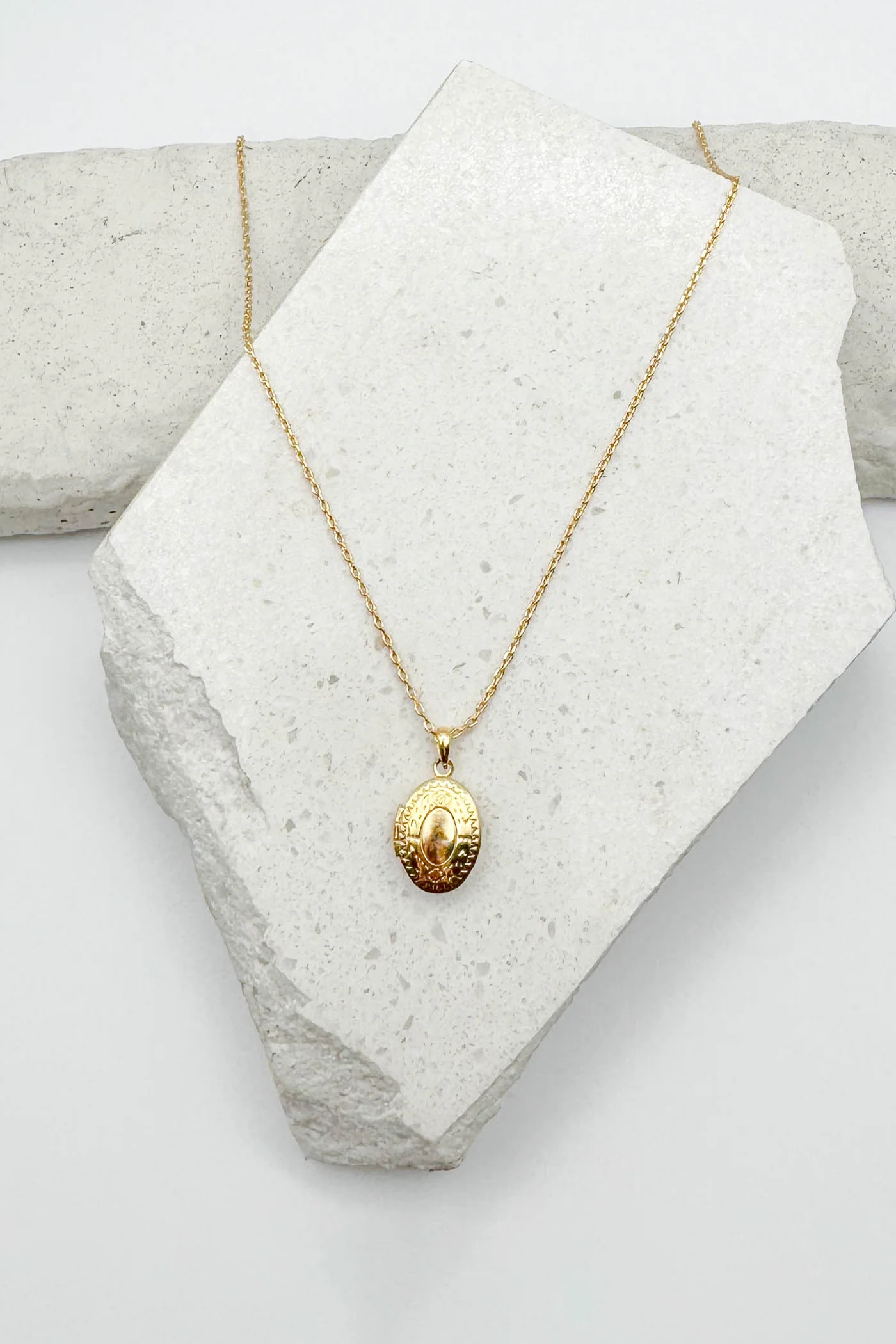 Dainty Locket Necklace