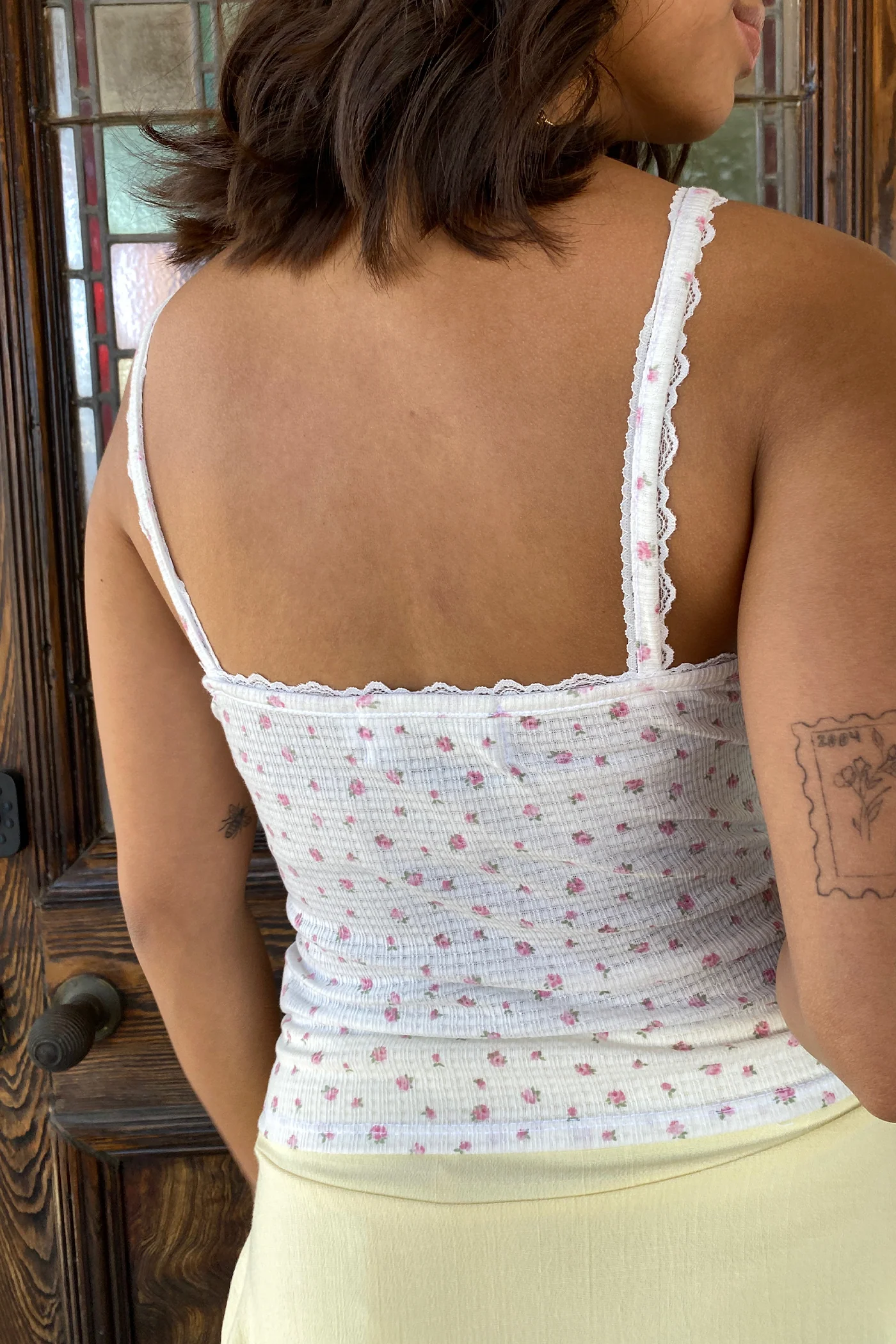 Lacey Floral Cami Top