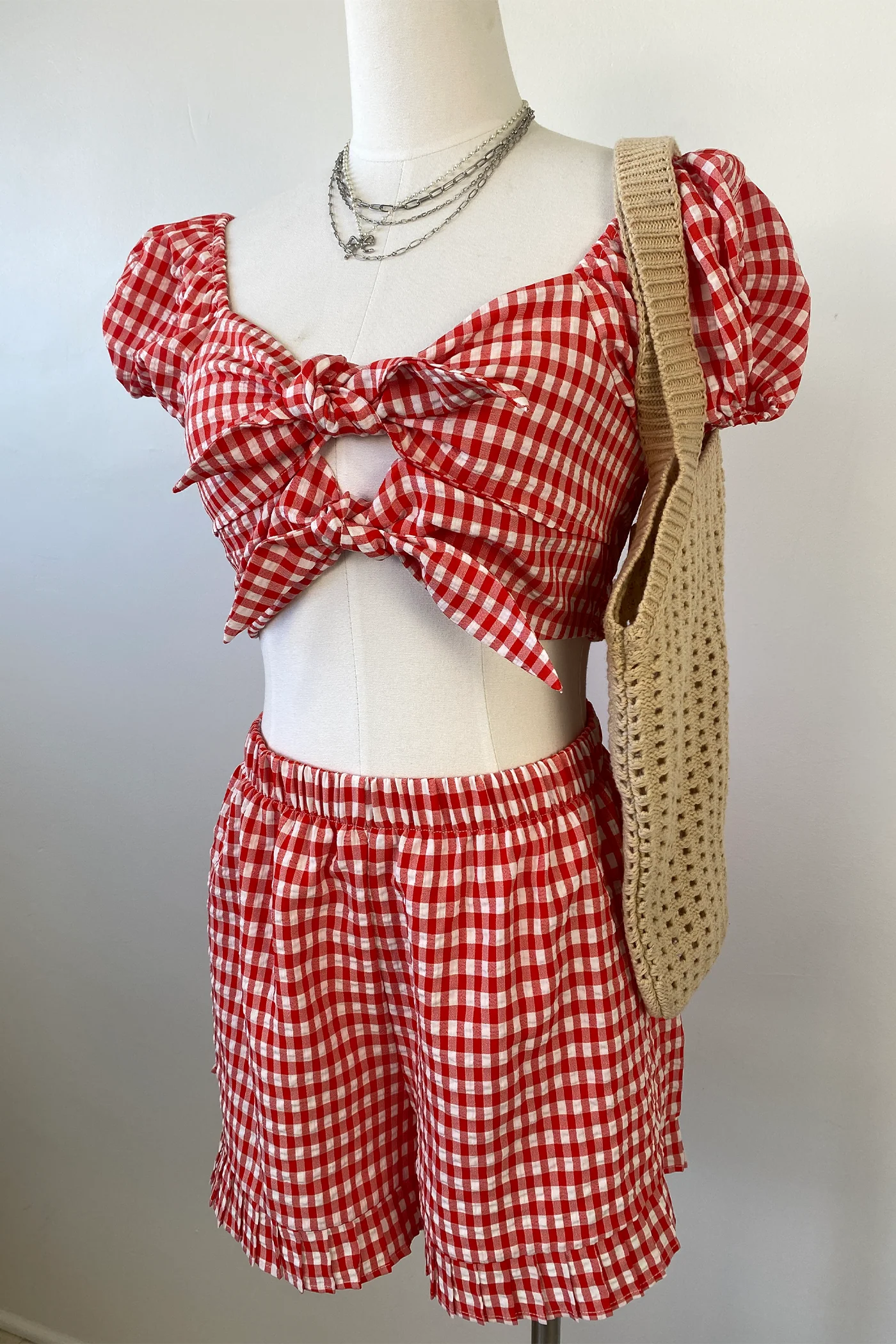 Gingham Boxer Shorts