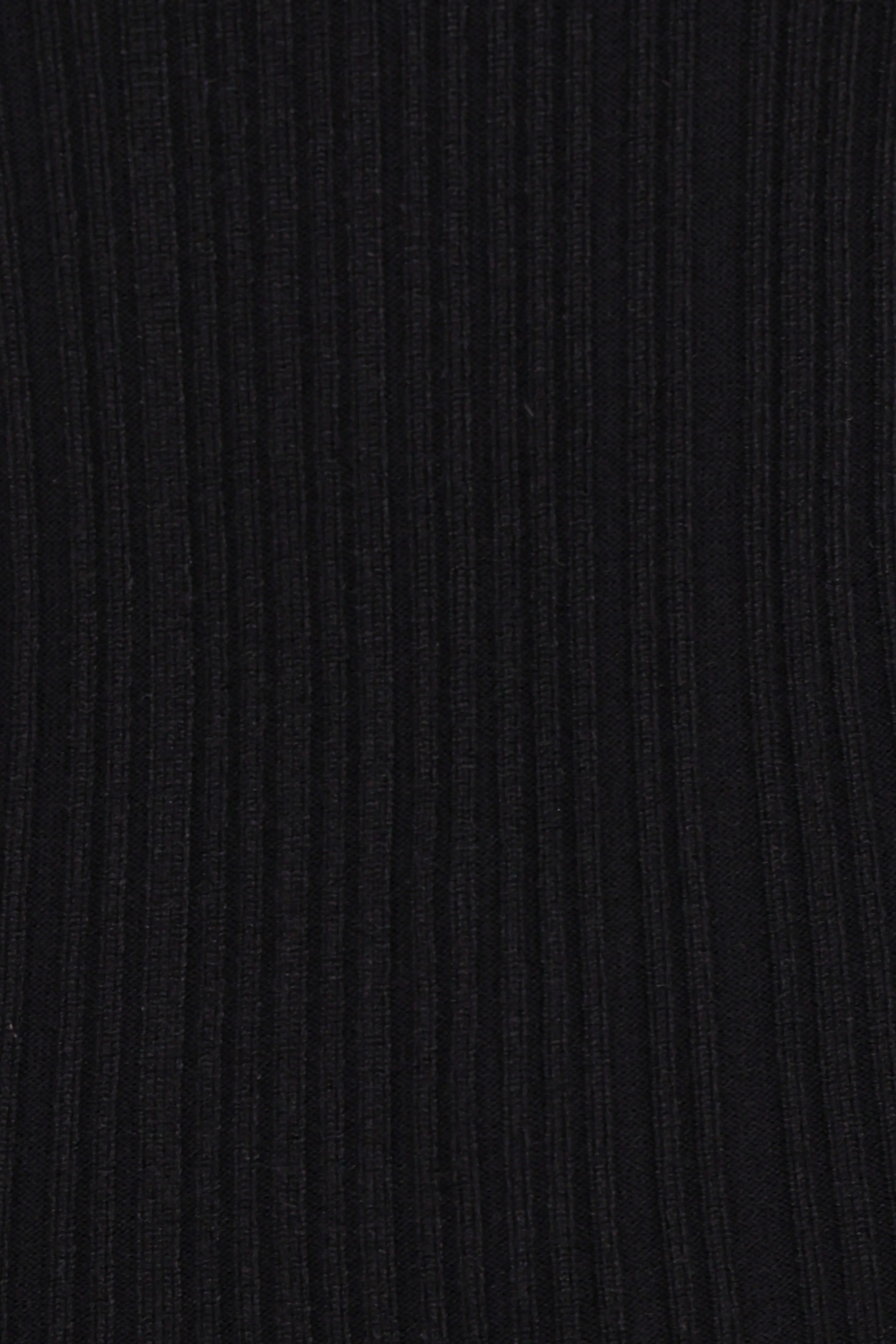 Junia Tie Back Knit Top - Black