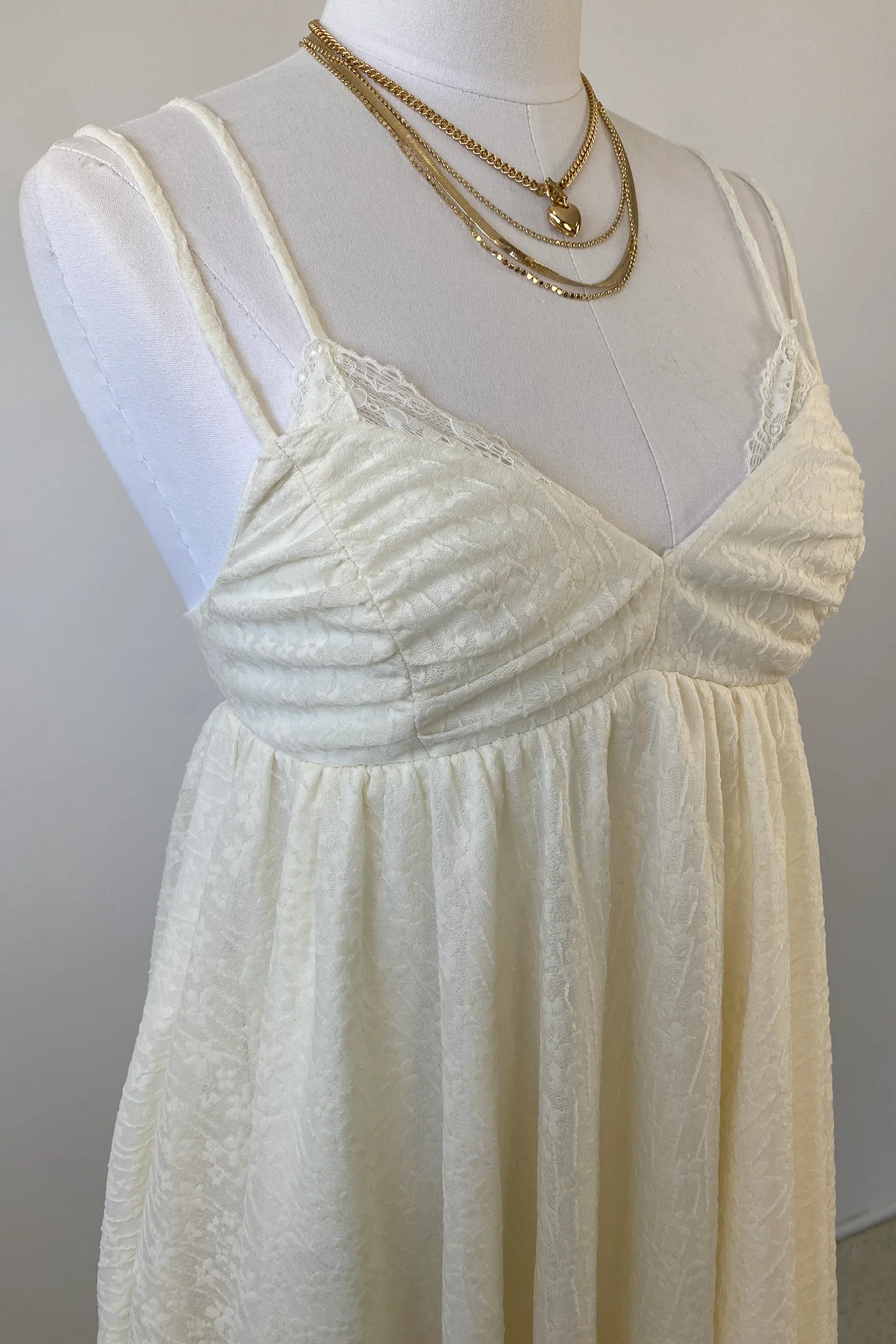 Stretch Lace Mini Dress