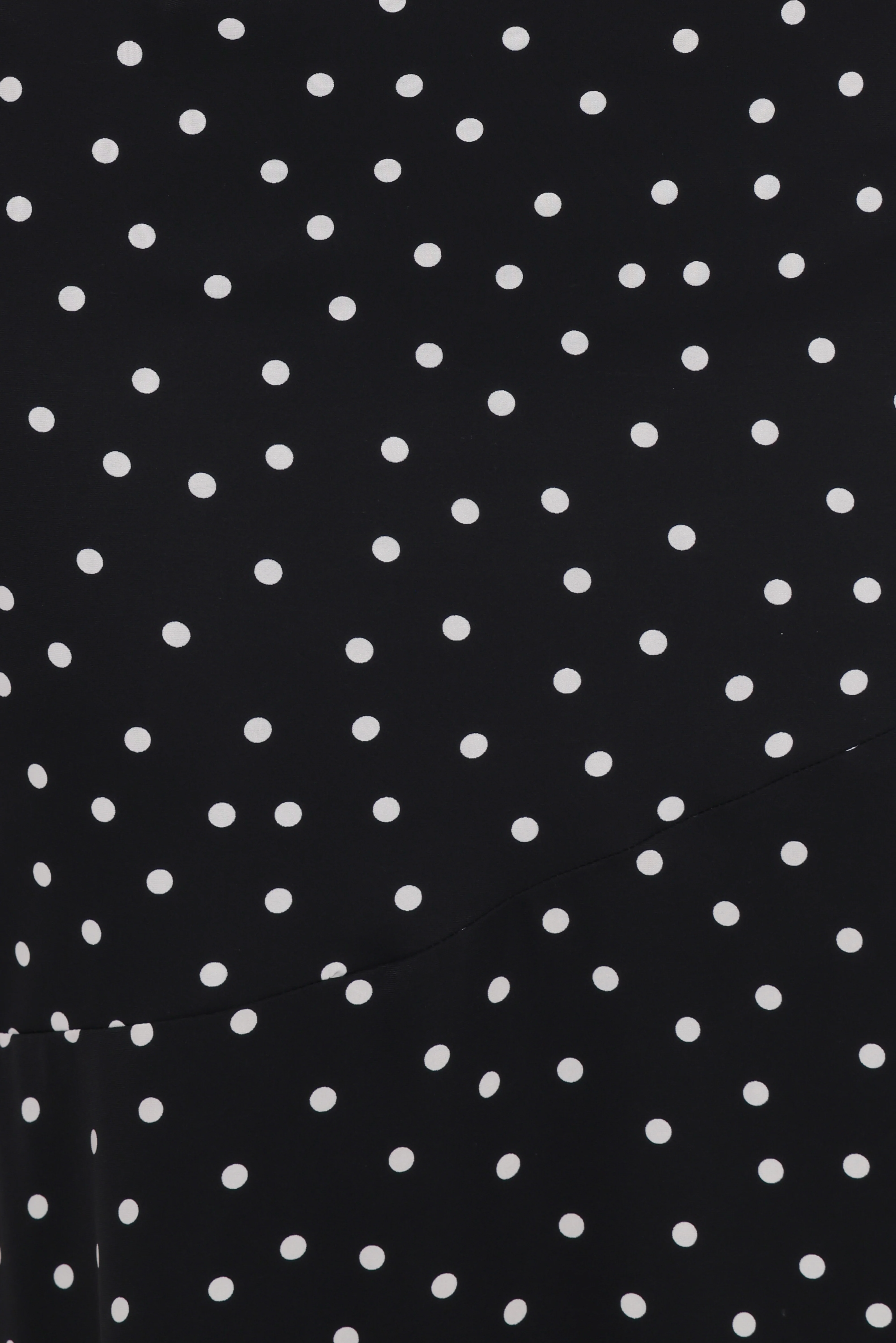 Lexia Midi Dress - Black Polka Dot