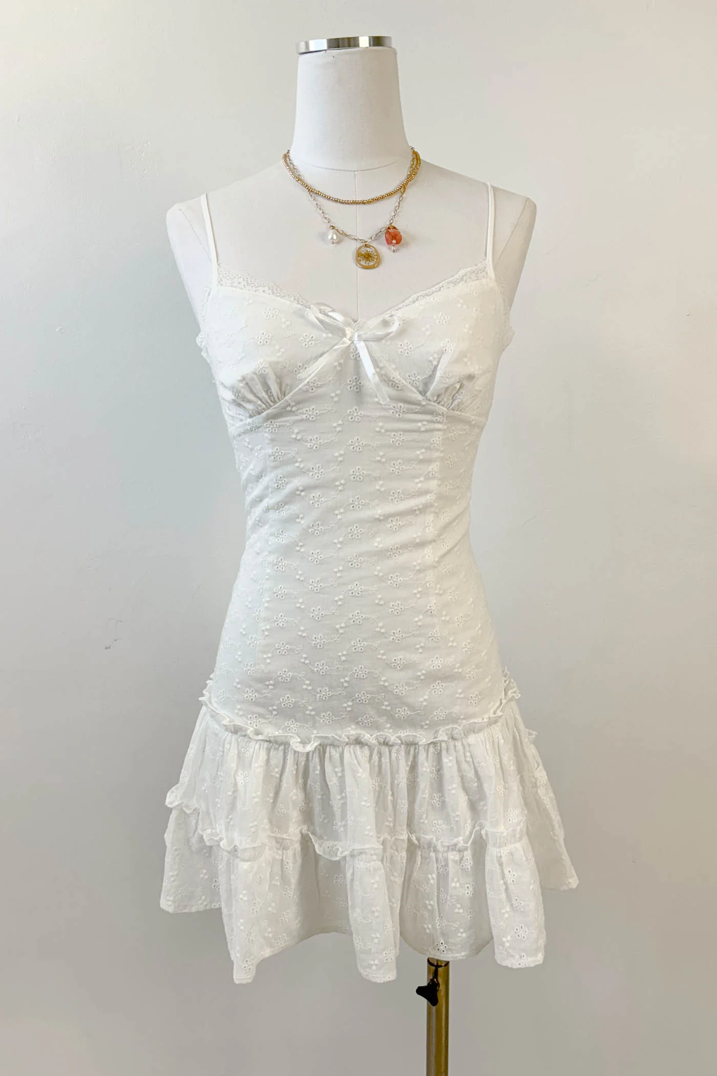 Mini Eyelet Dress