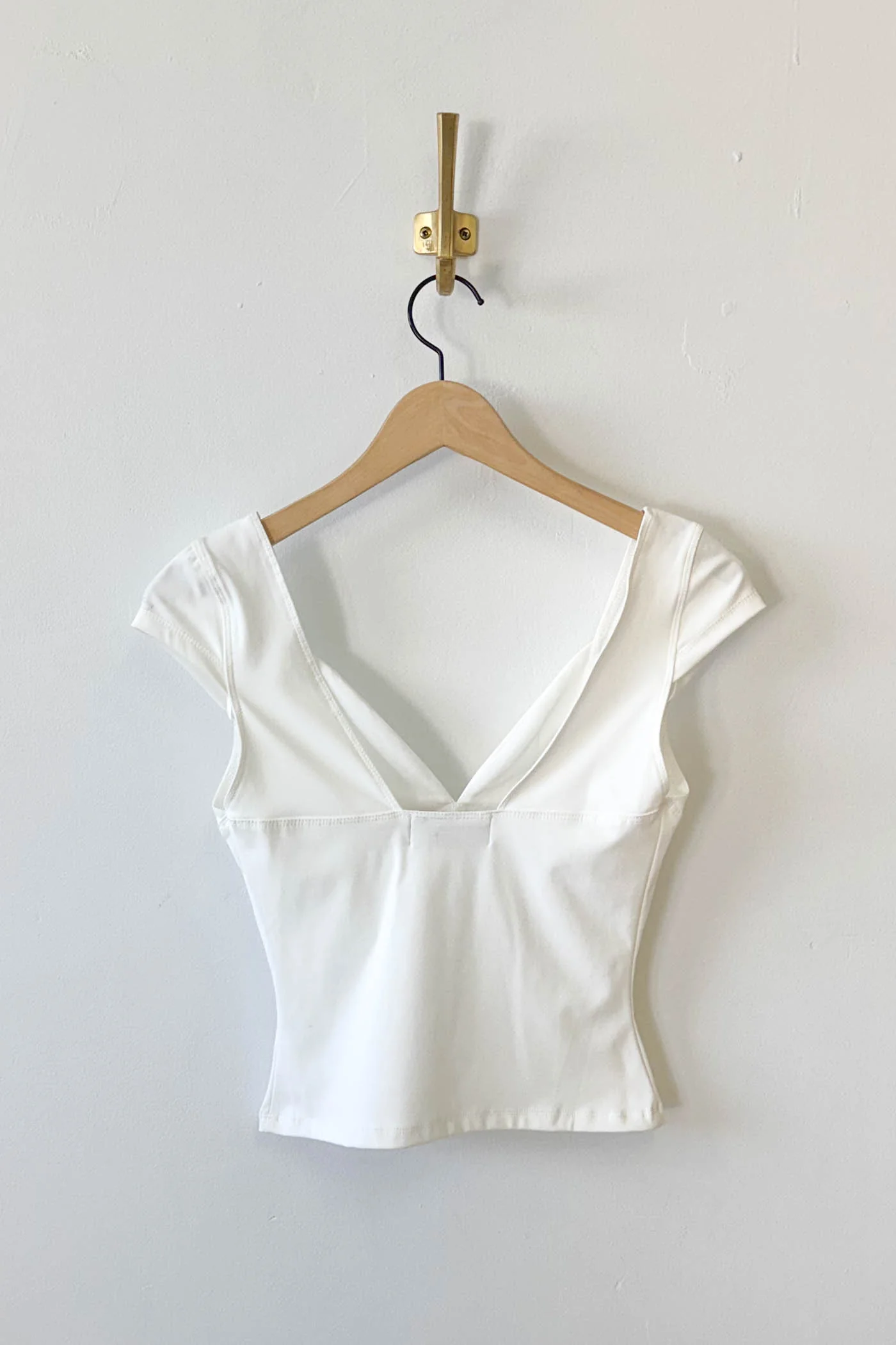 Open Back Cap Sleeve Top