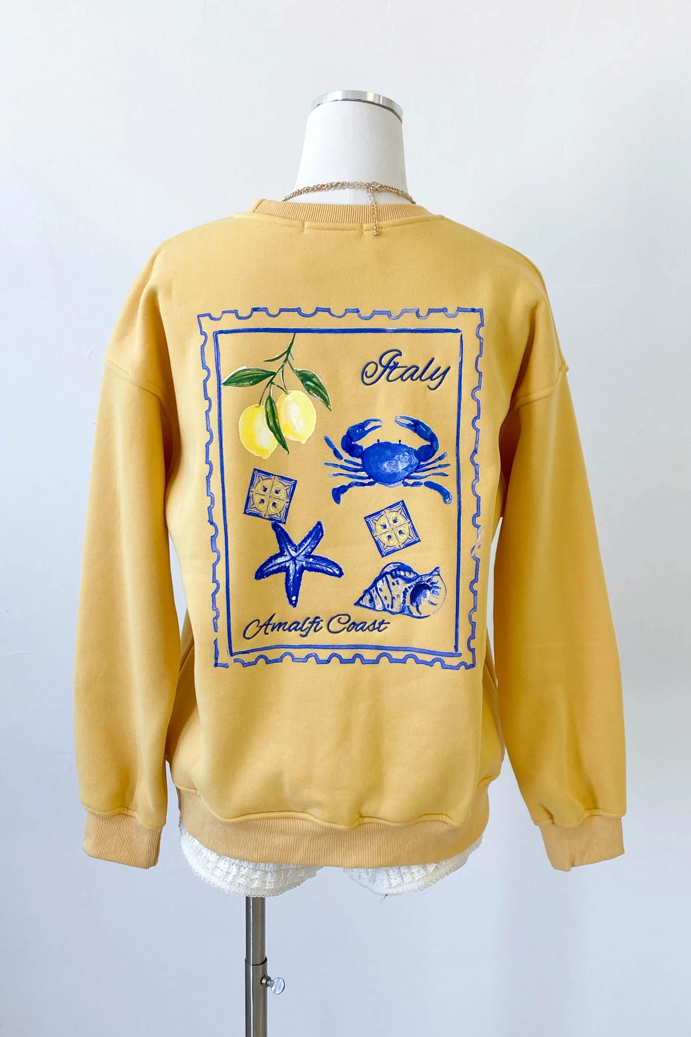 Amalfi Coast Graphic Sweater