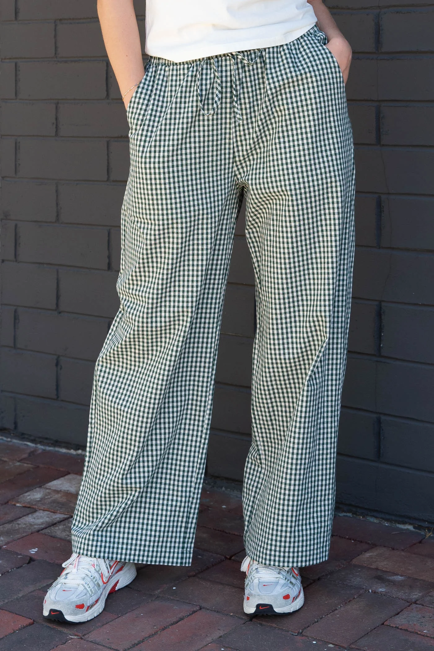 Gingham Pants