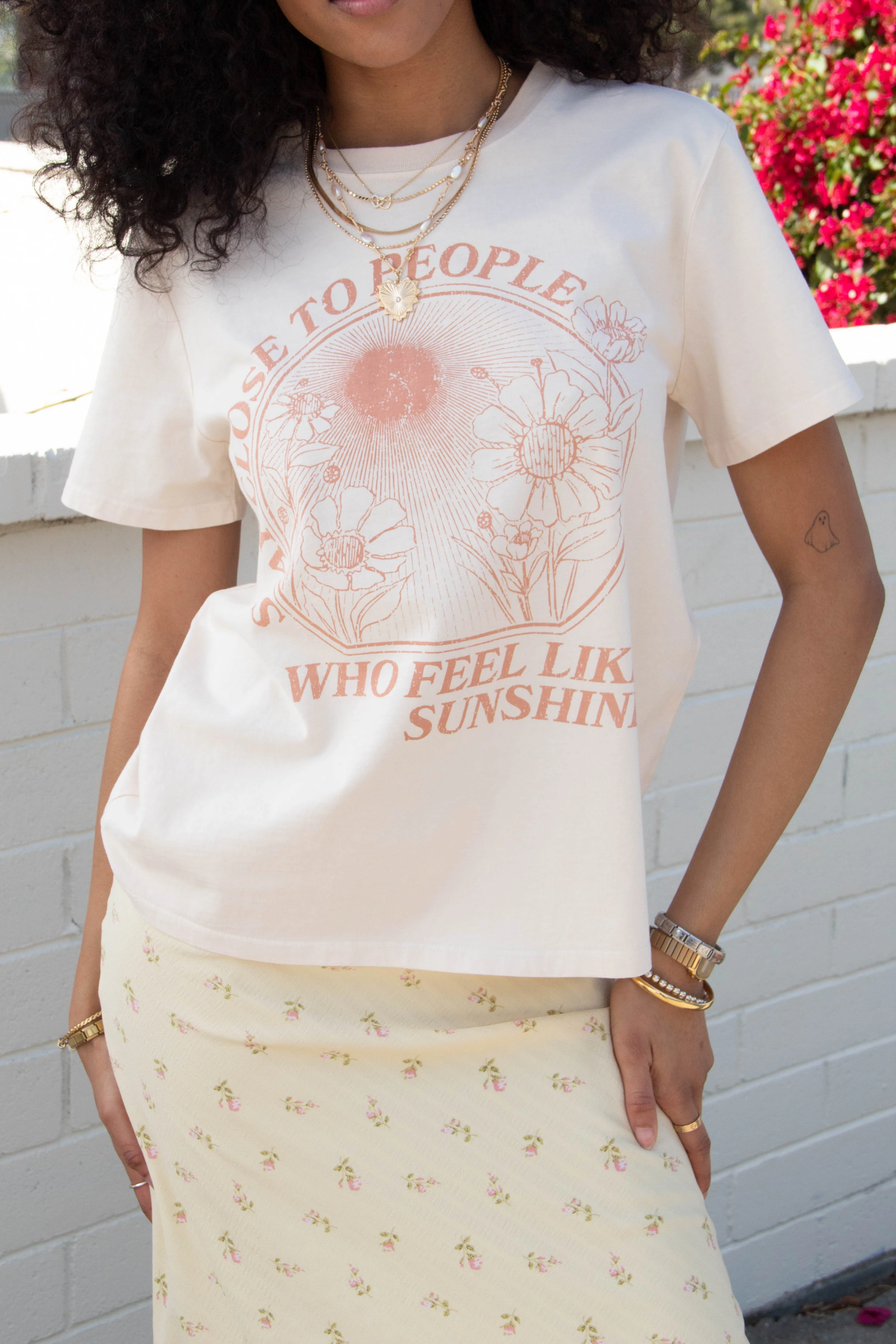 Feels Like Sunshine Bf Graphic Tee