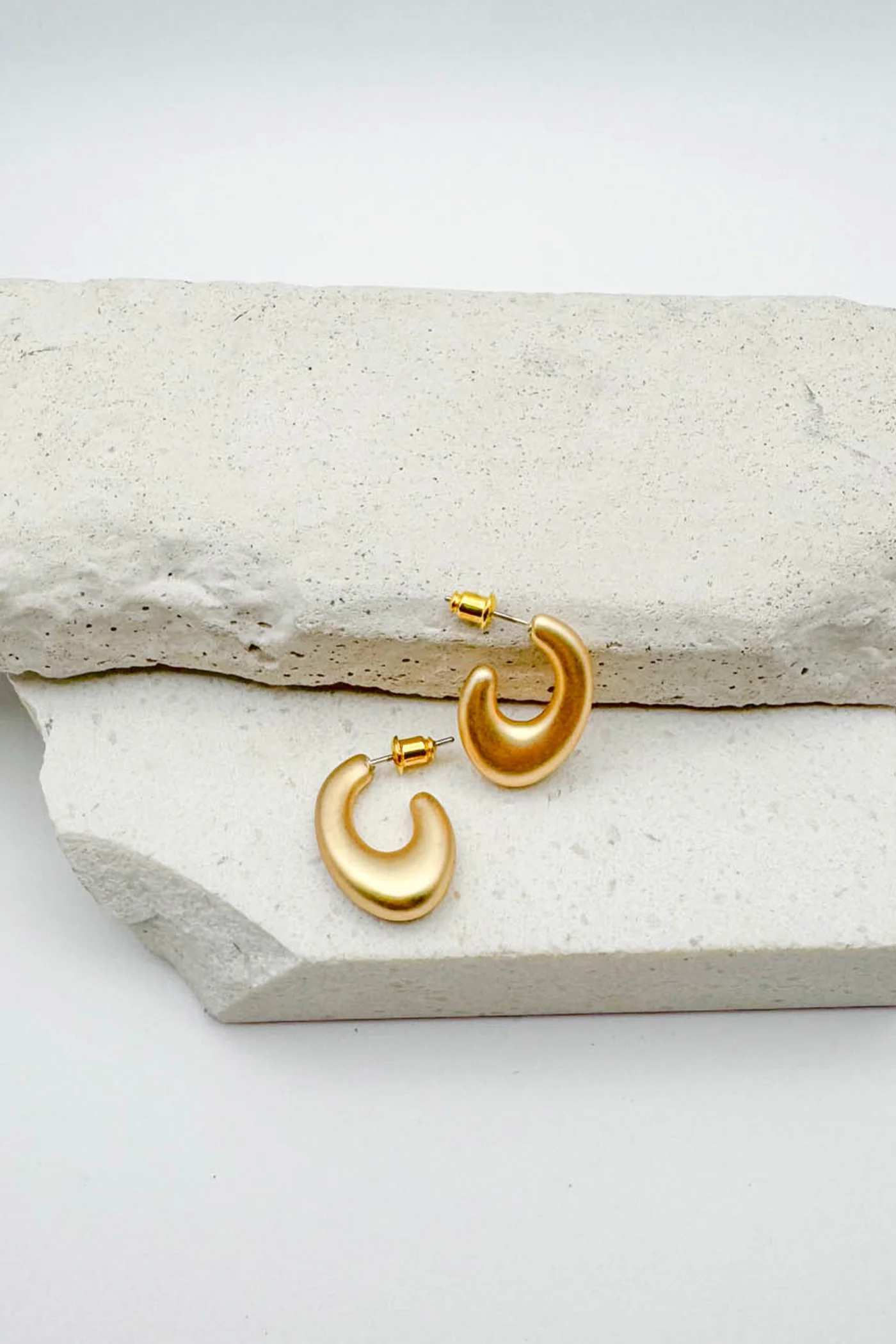 Elongated Bubble Earrings