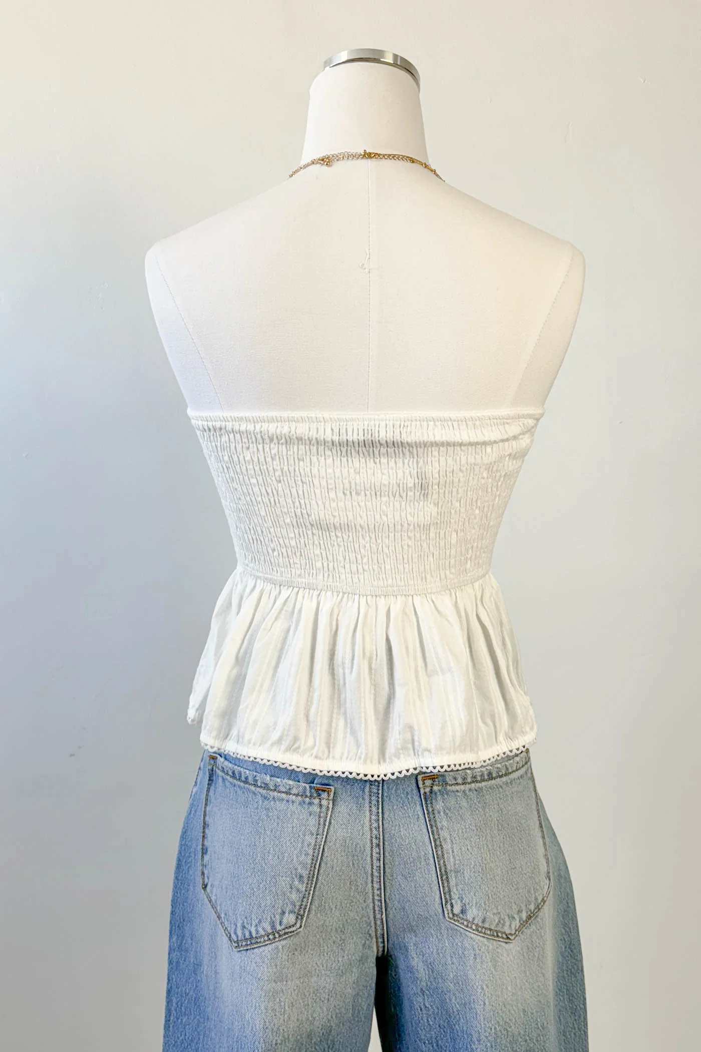 Strapless Corset Top