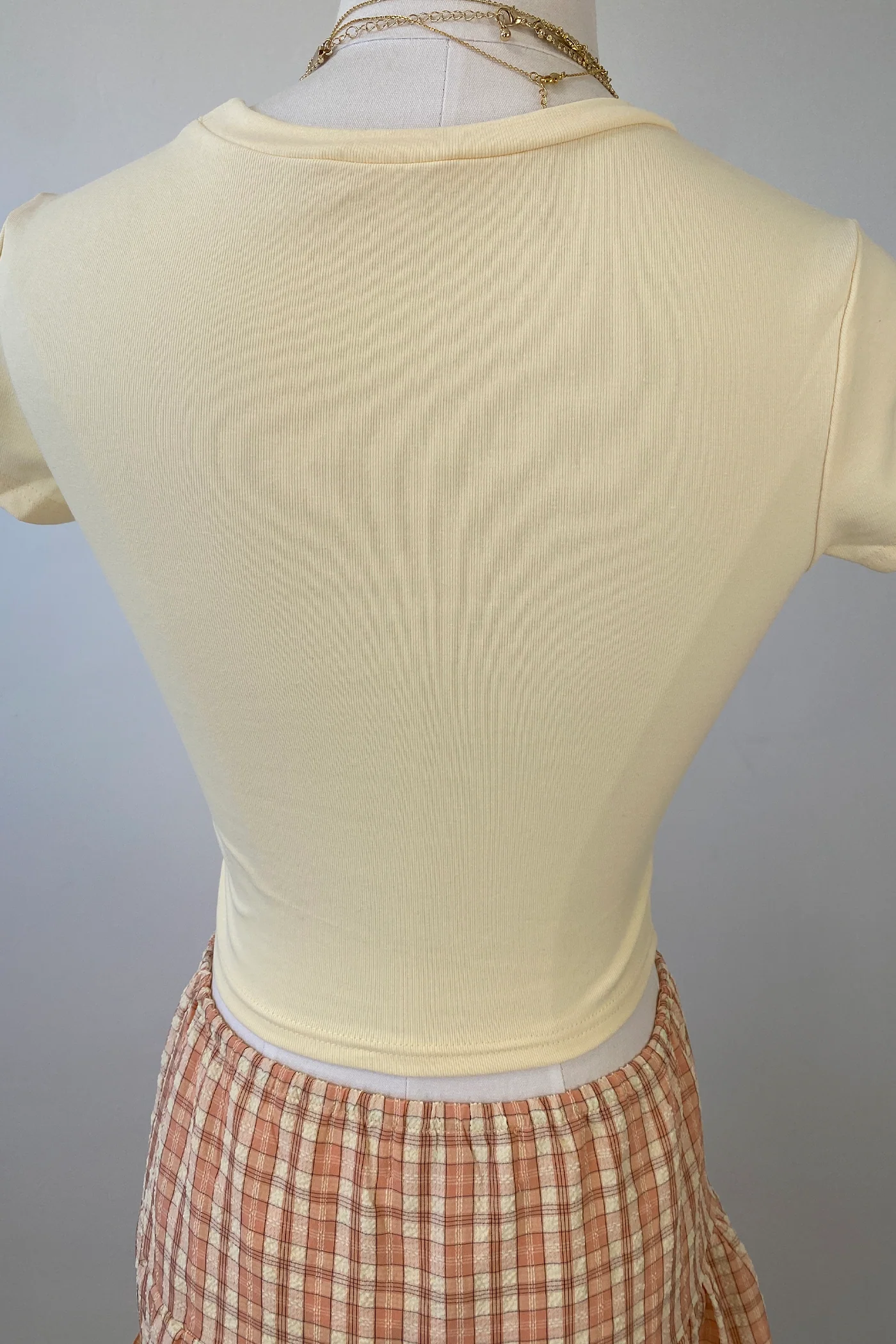 Bow Embroidered Graphic Baby Tee