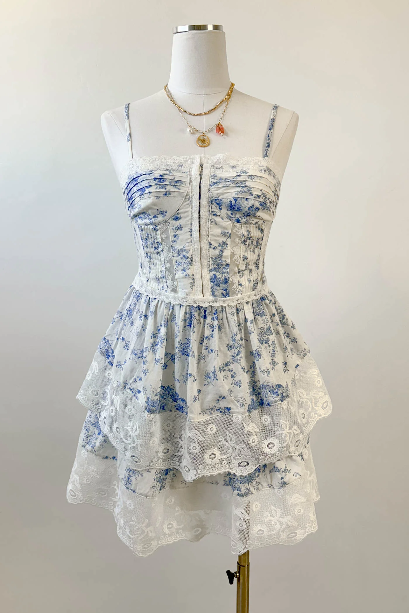 Lacey Corset Mini Dress