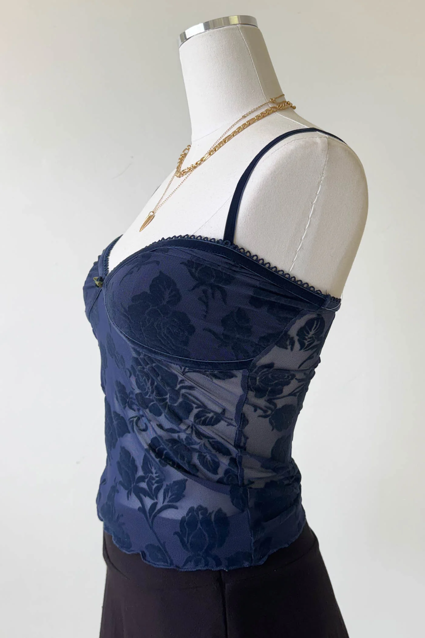 Floral Stretch Lace Top