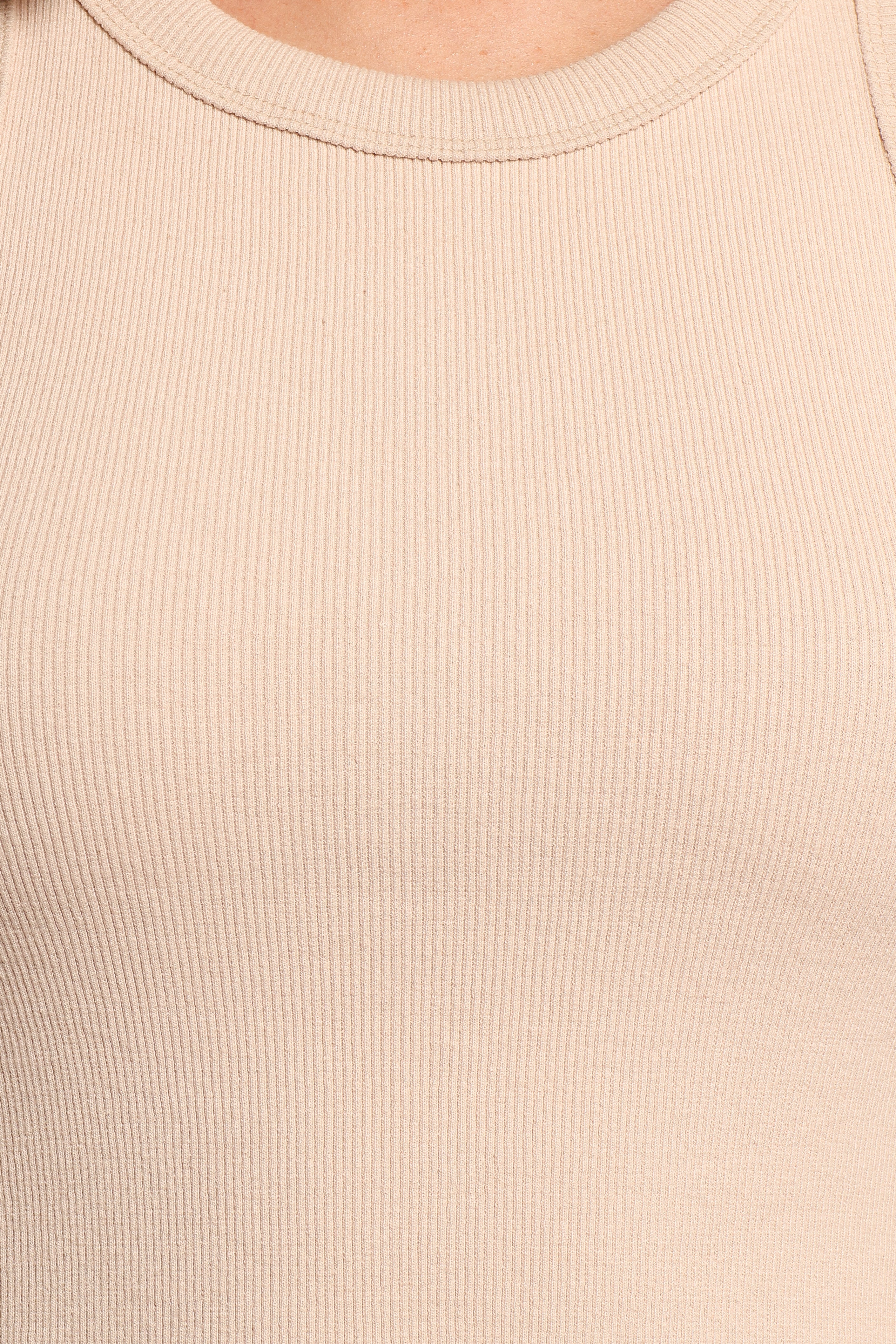 Amira Midi Dress - Taupe