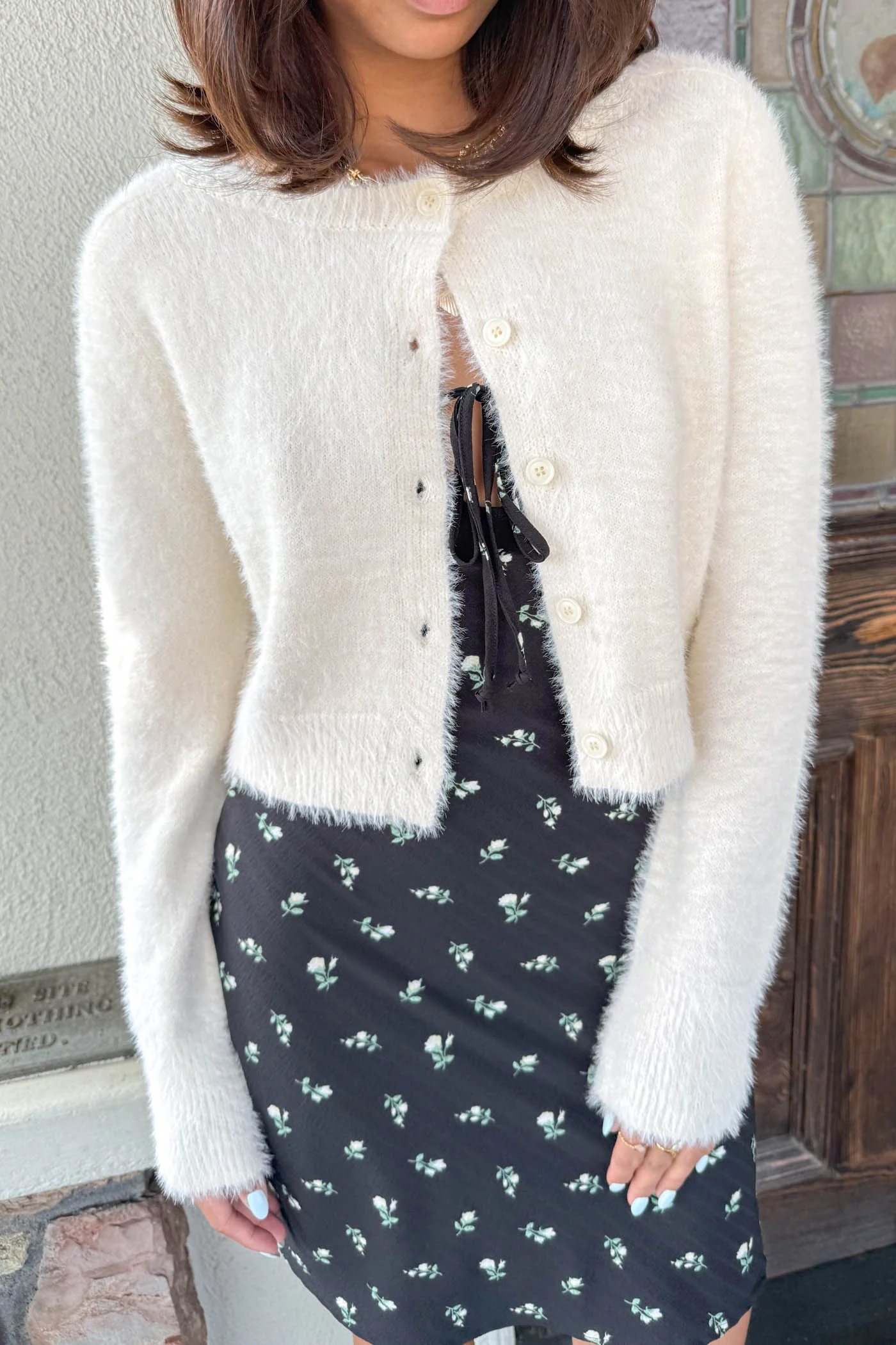 Knit Button Cardigan