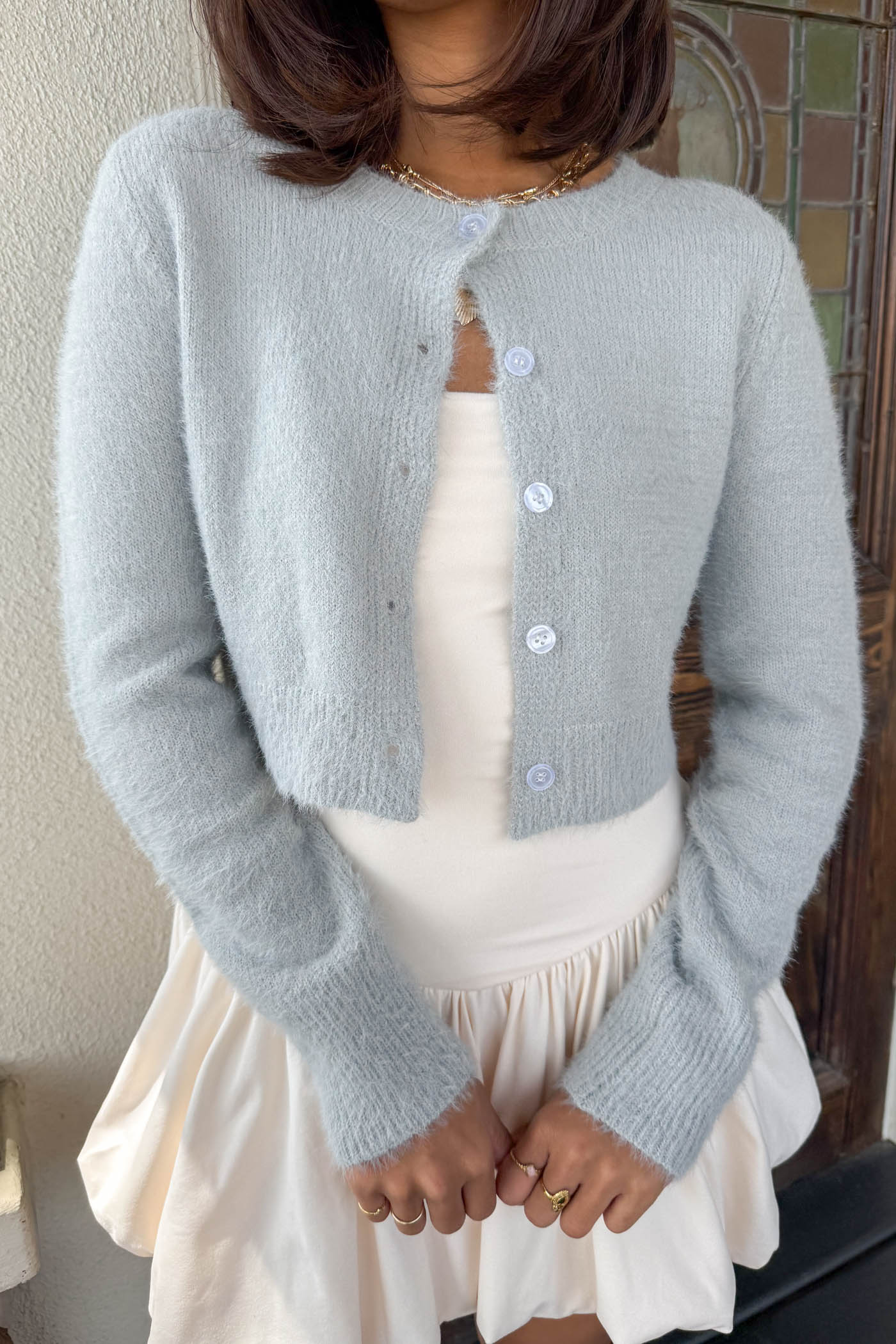 Knit Button Cardigan