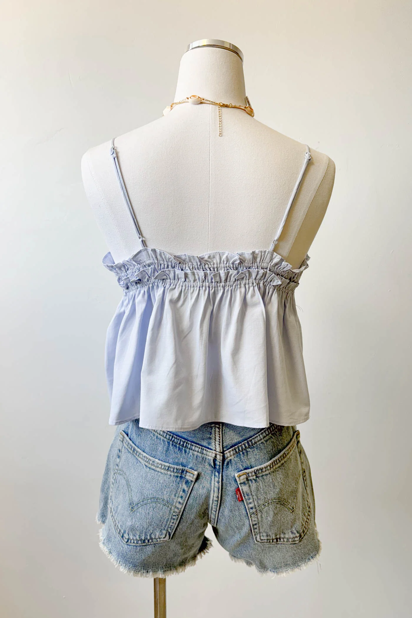 Ruffled Babydoll Top