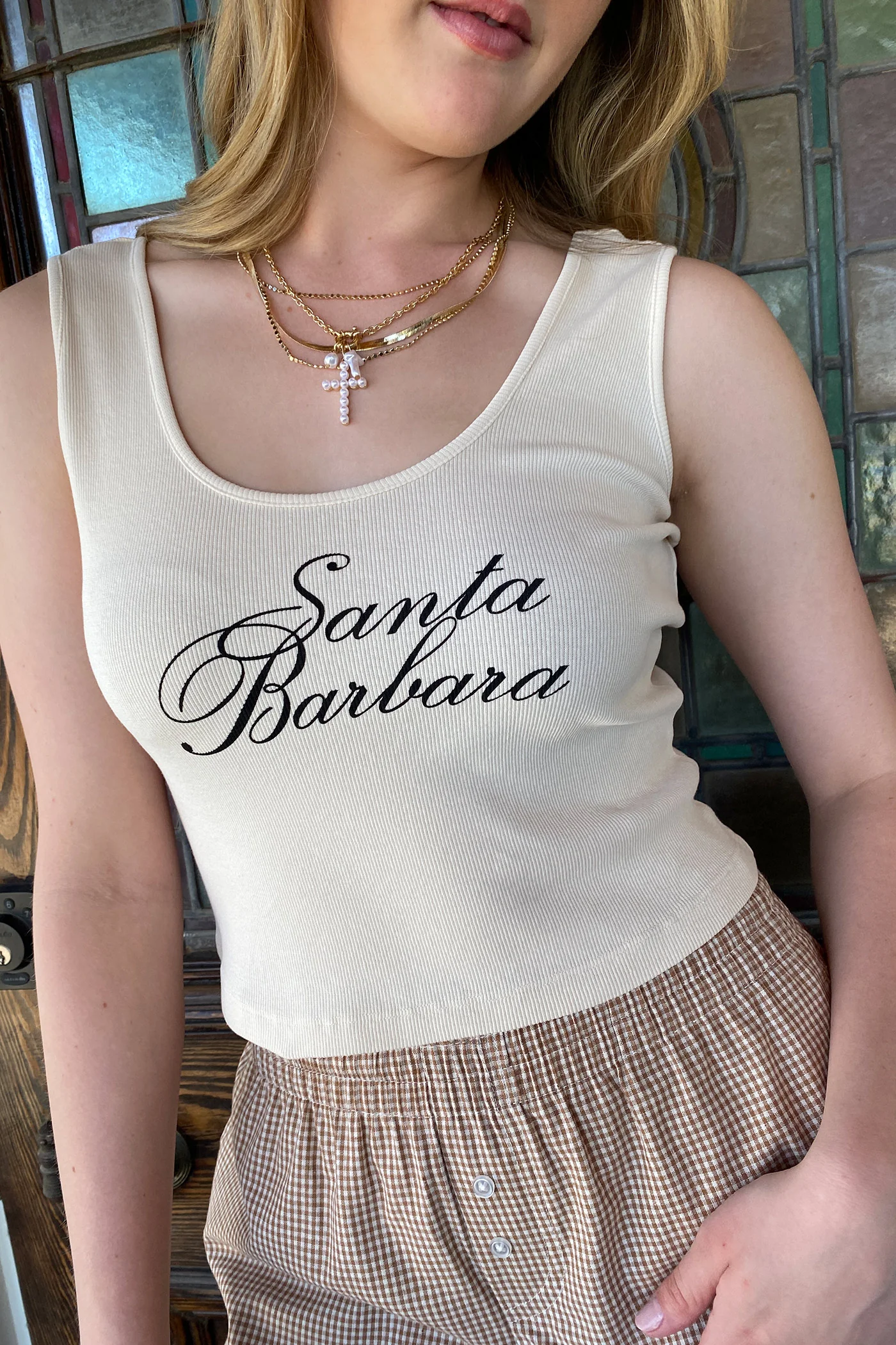 Santa Barbara Graphic Tank Top