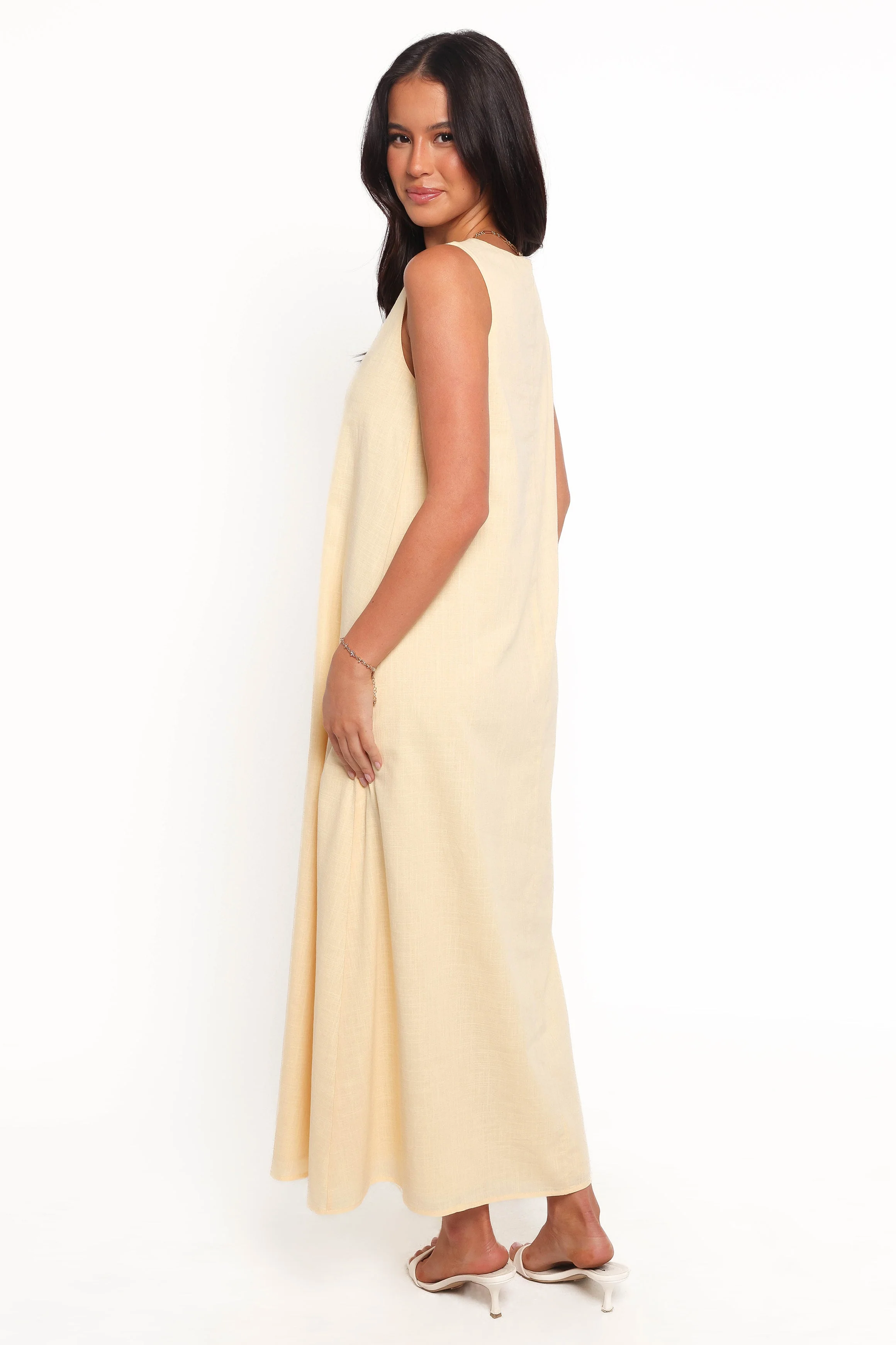 Lia Maxi Dress - Lemon