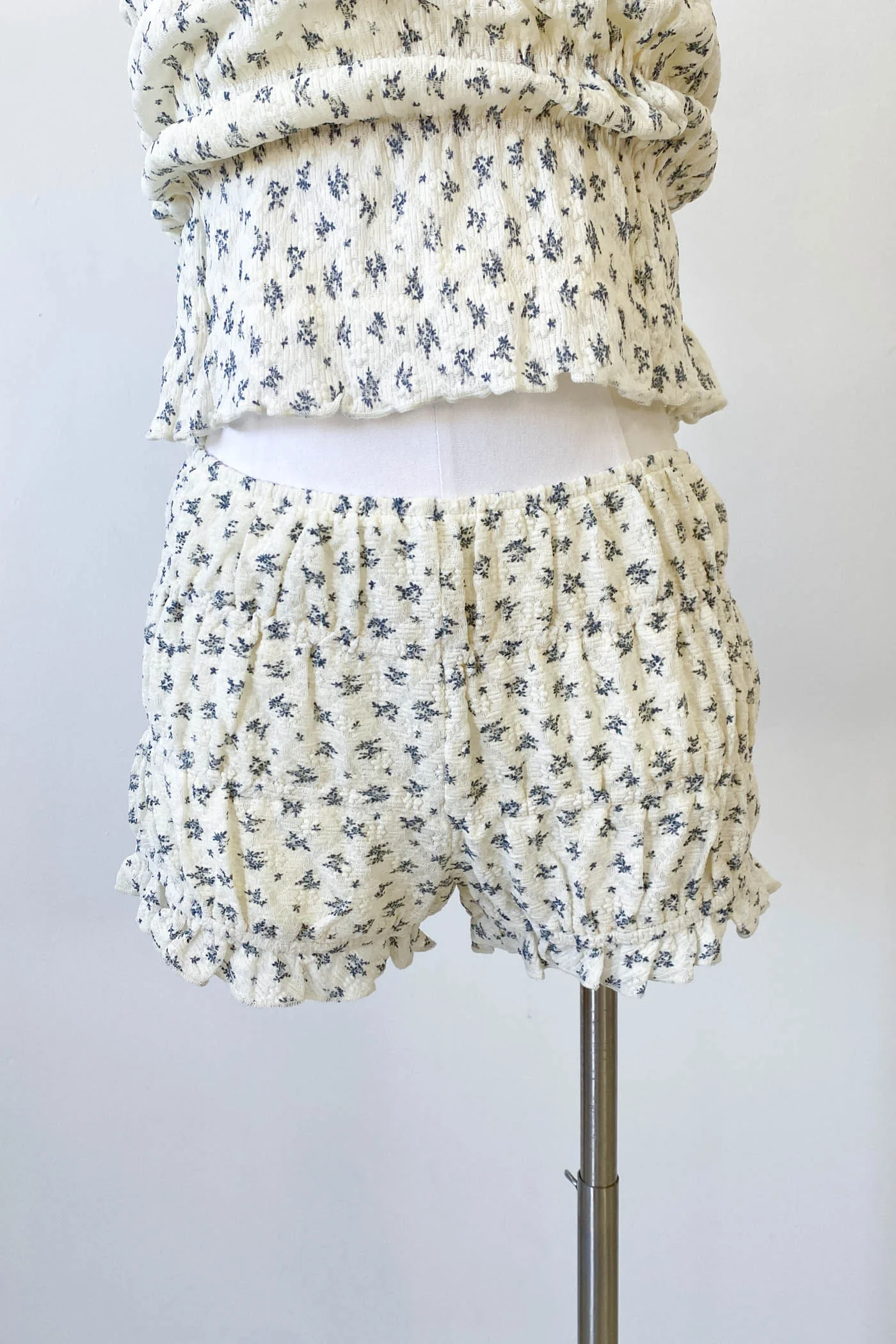Floral Ruffled Bloomer Shorts