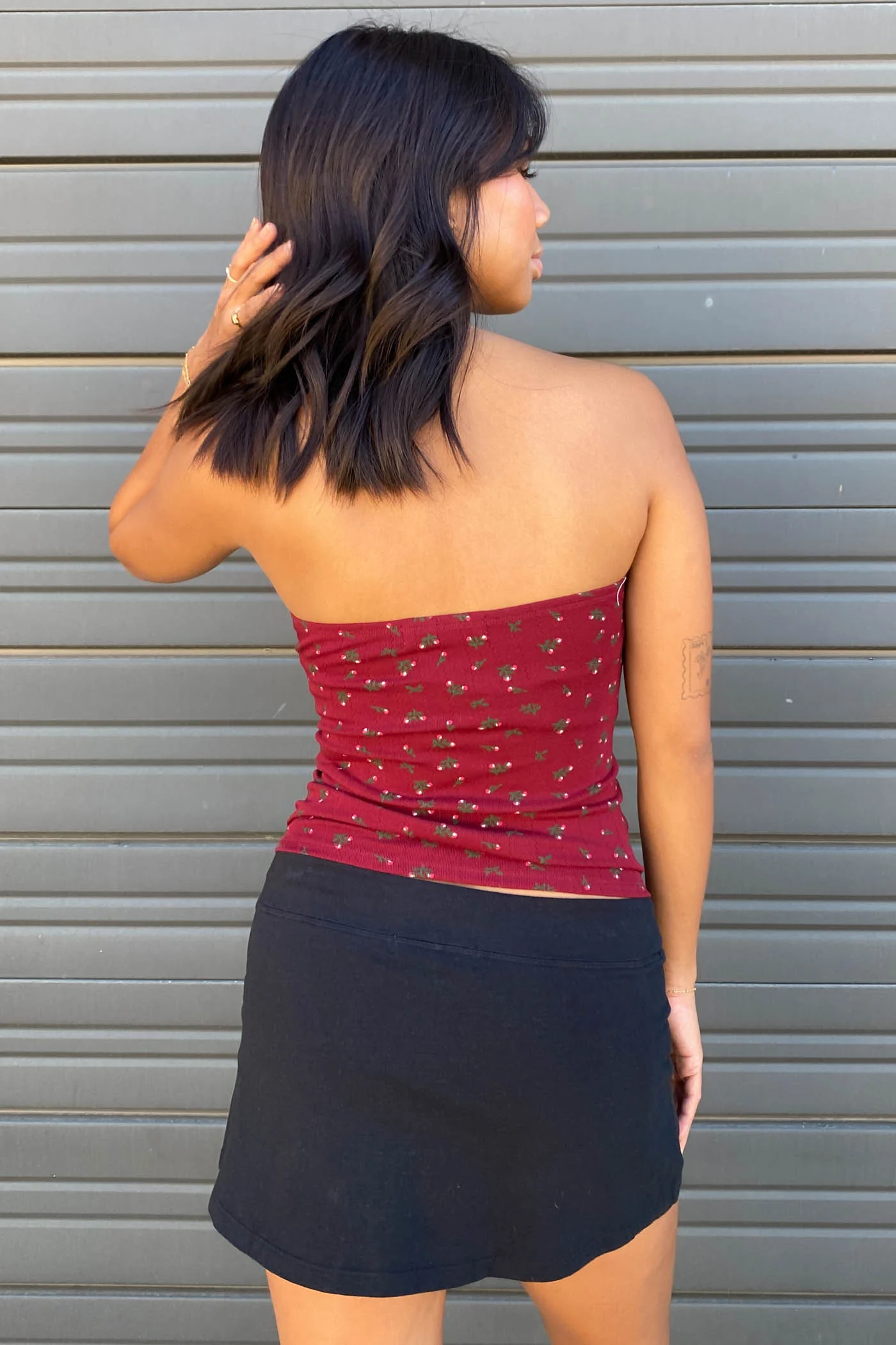 Ditsy Floral Tube Top