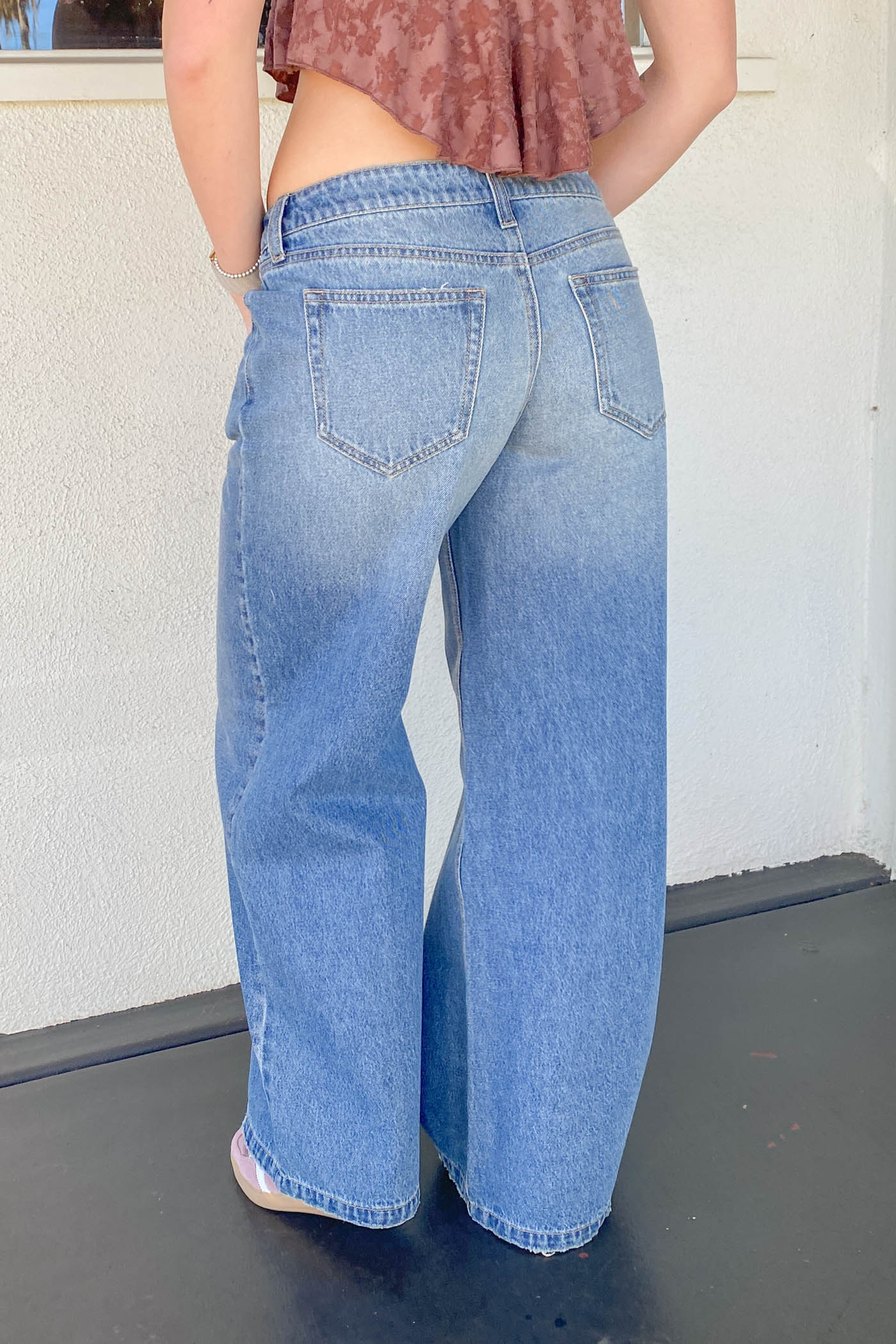 Nectar Premium Denim: The Olivine Wide Leg Jeans